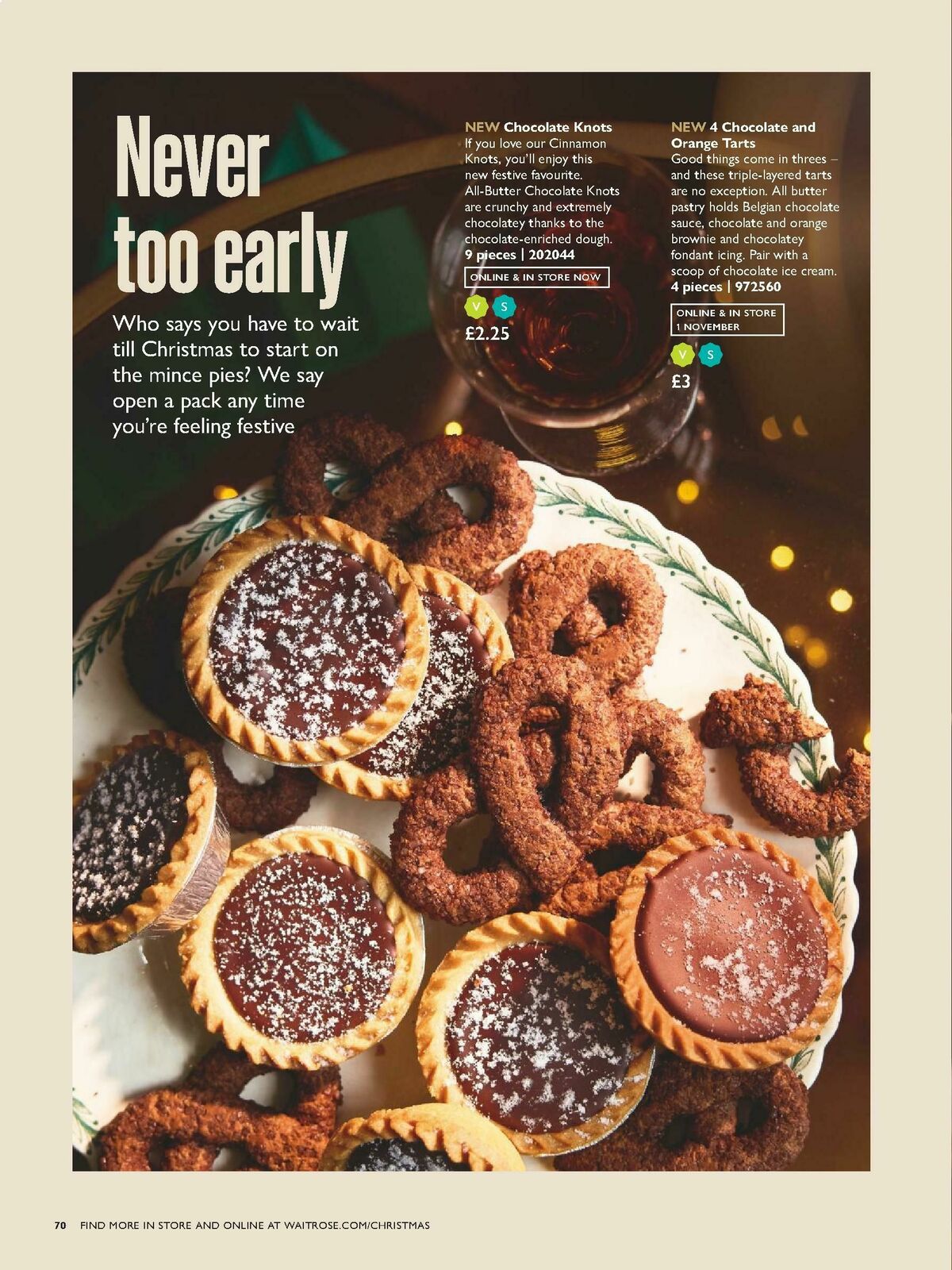 Waitrose Christmas Brochure Offers from 1 October