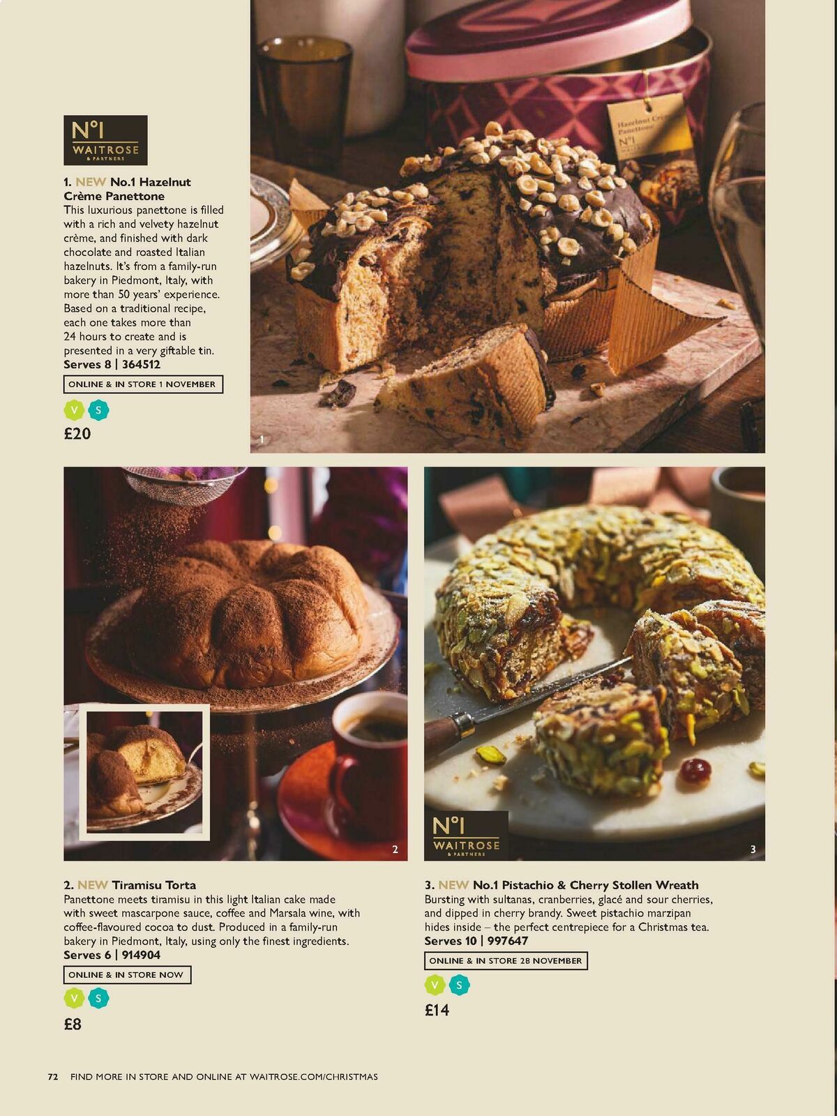 Waitrose Christmas Brochure Offers from 1 October