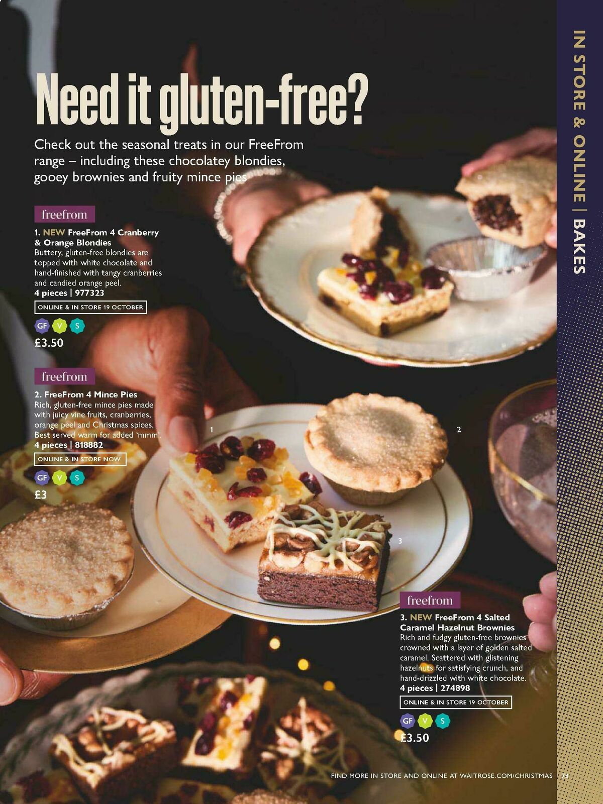 Waitrose Christmas Brochure Offers from 1 October