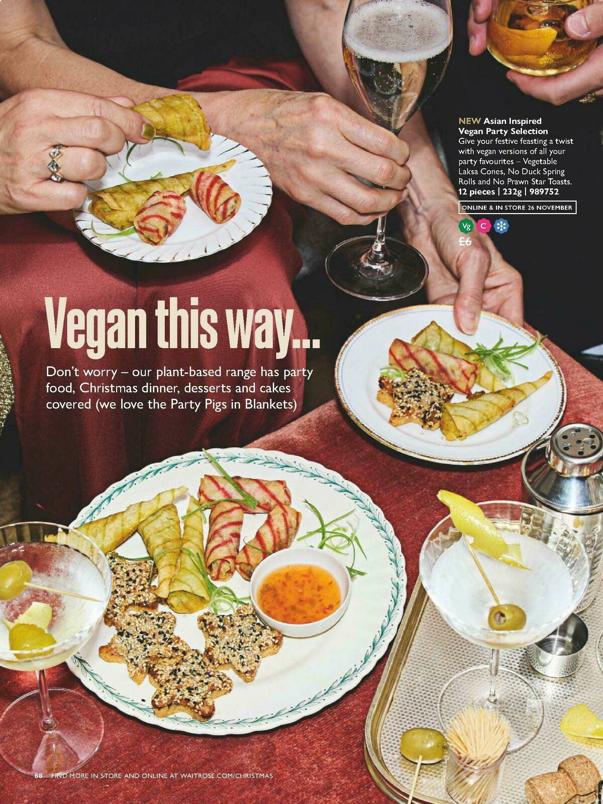 Waitrose Christmas Brochure Offers from 1 October