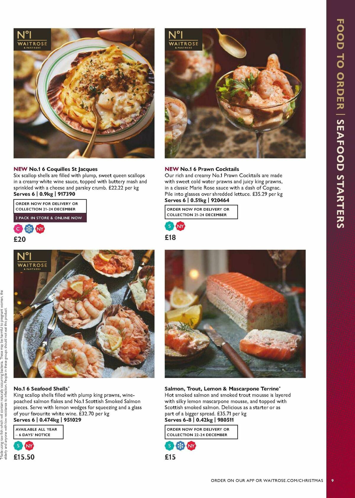 Waitrose Christmas Brochure Offers from 1 October