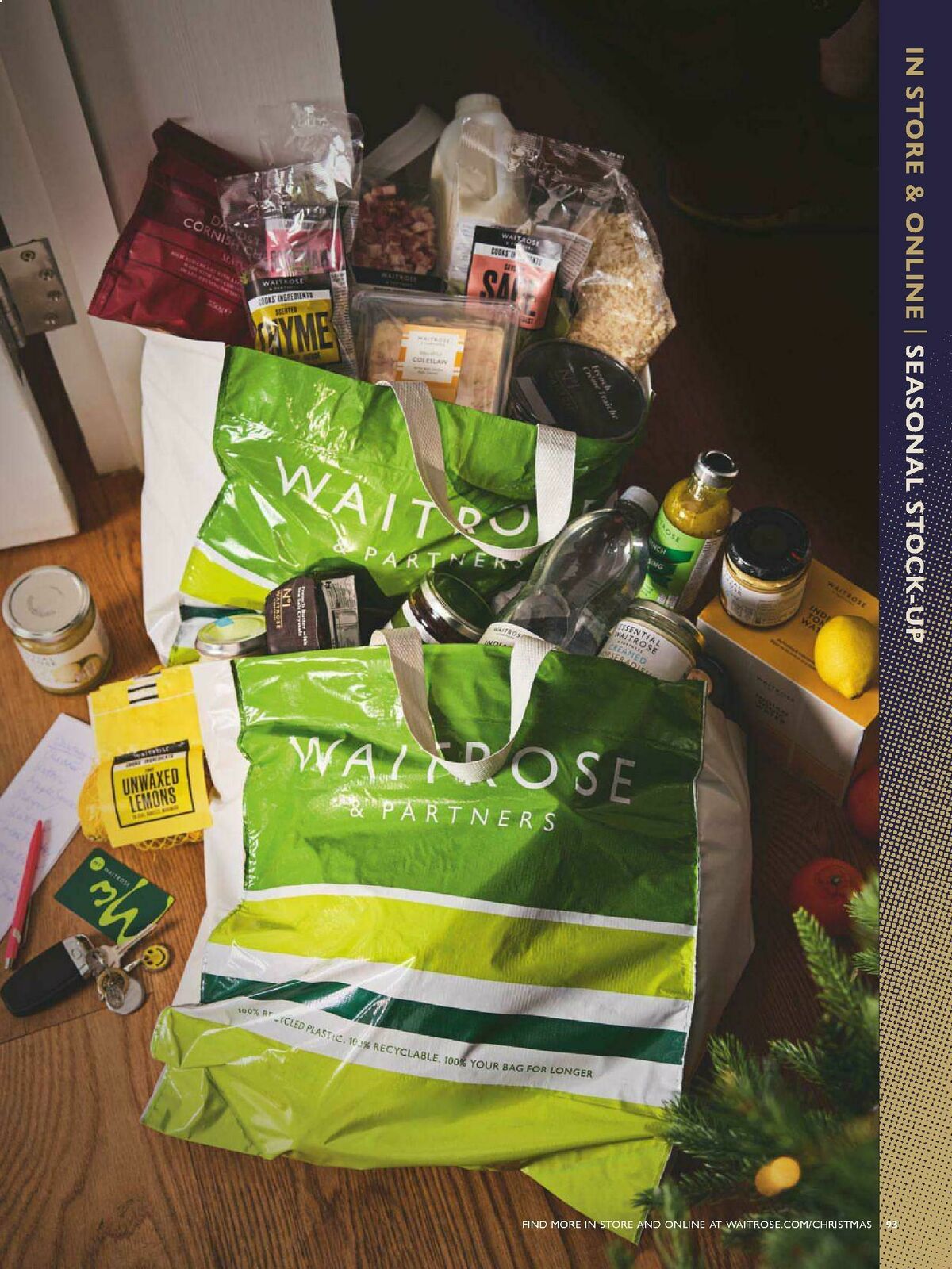 Waitrose Christmas Brochure Offers from 1 October