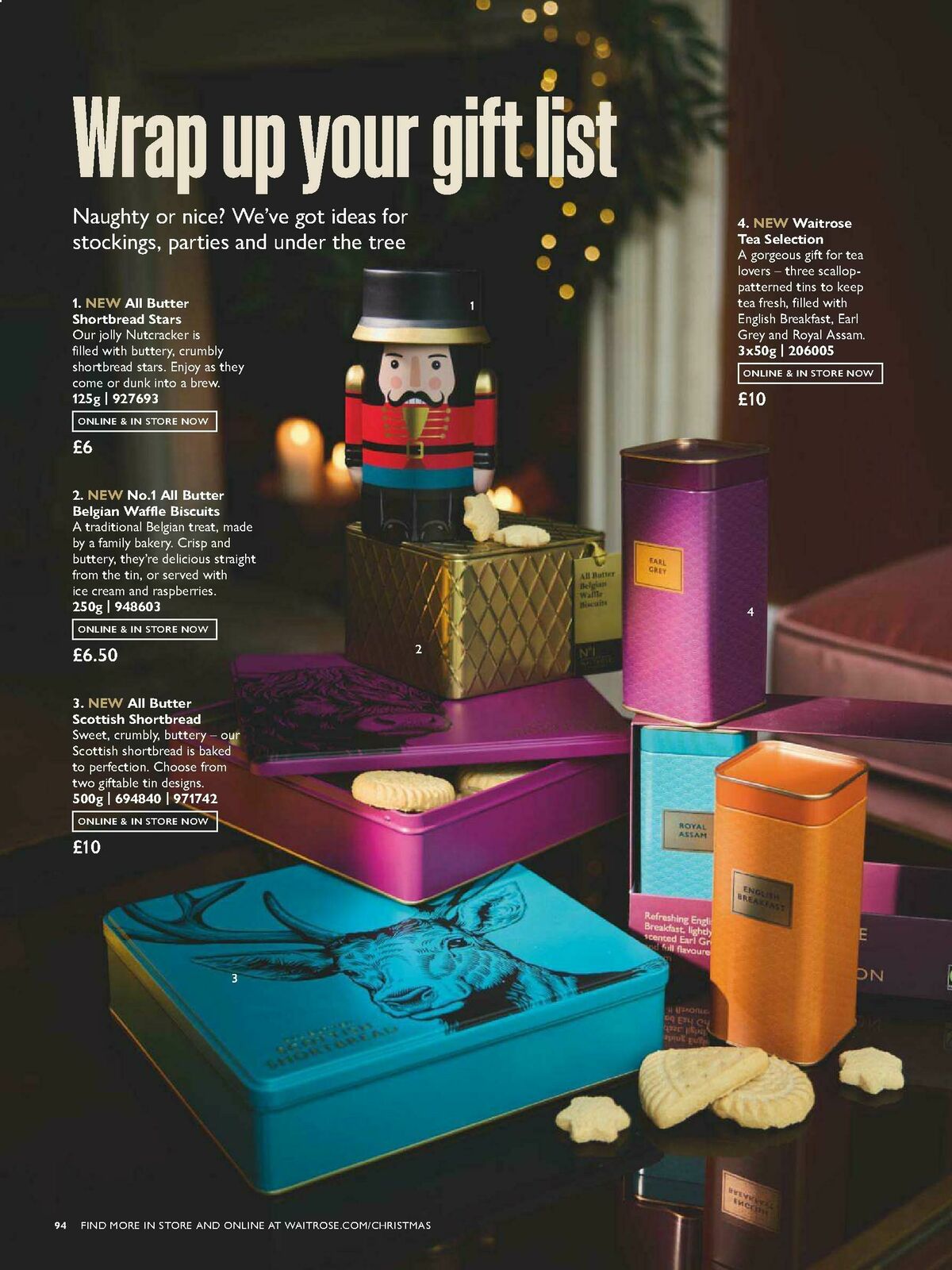 Waitrose Christmas Brochure Offers from 1 October