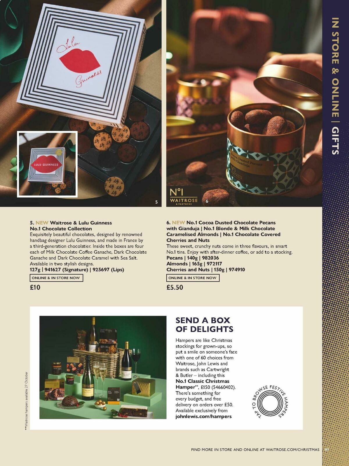 Waitrose Christmas Brochure Offers from 1 October