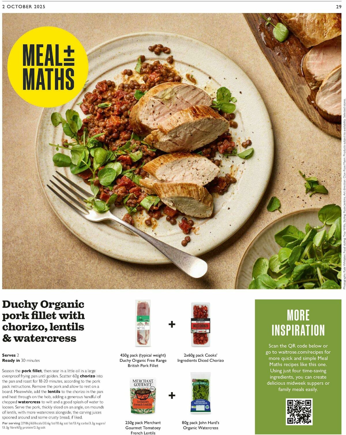 Waitrose Offers from 2 October