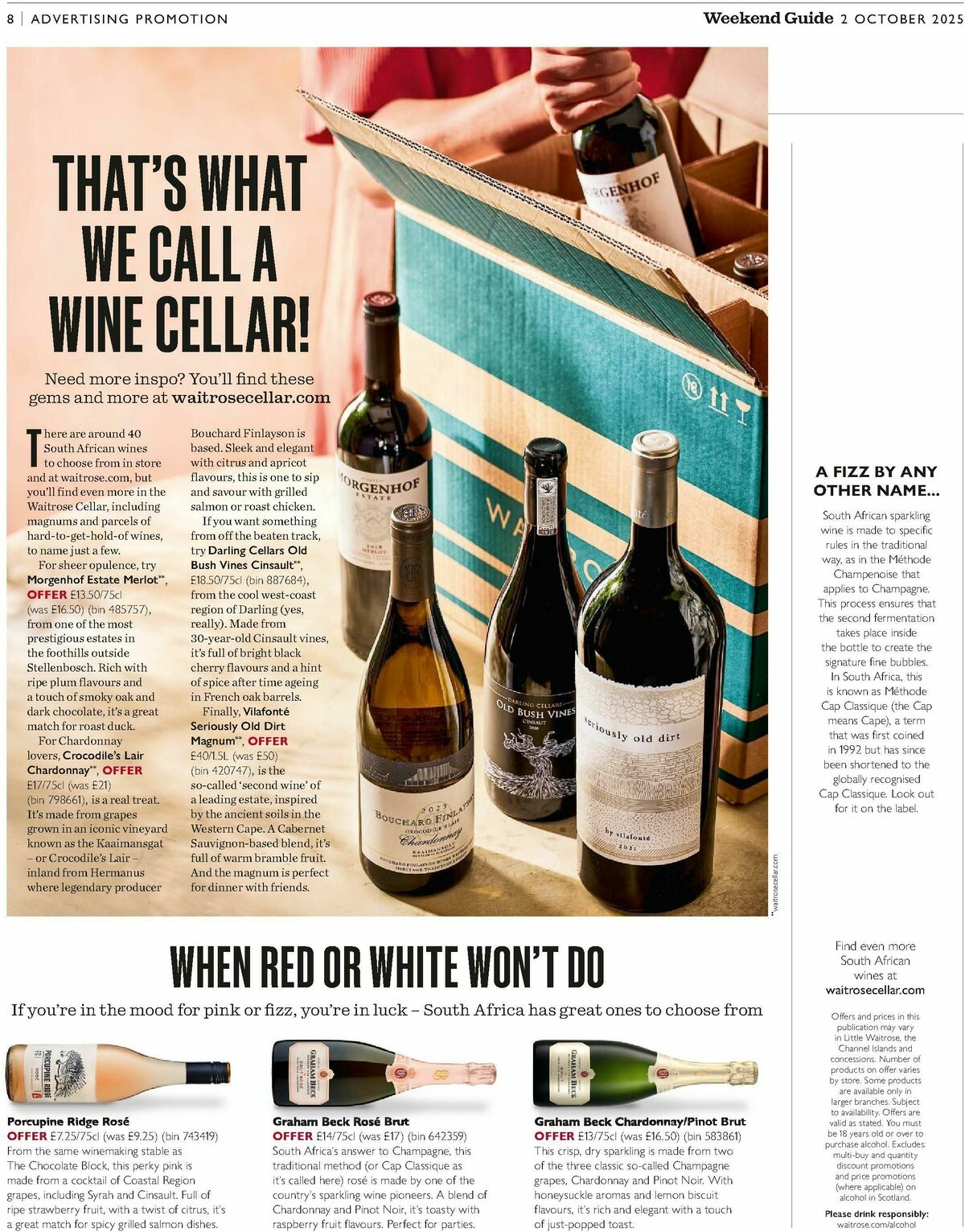 Waitrose Offers from 2 October