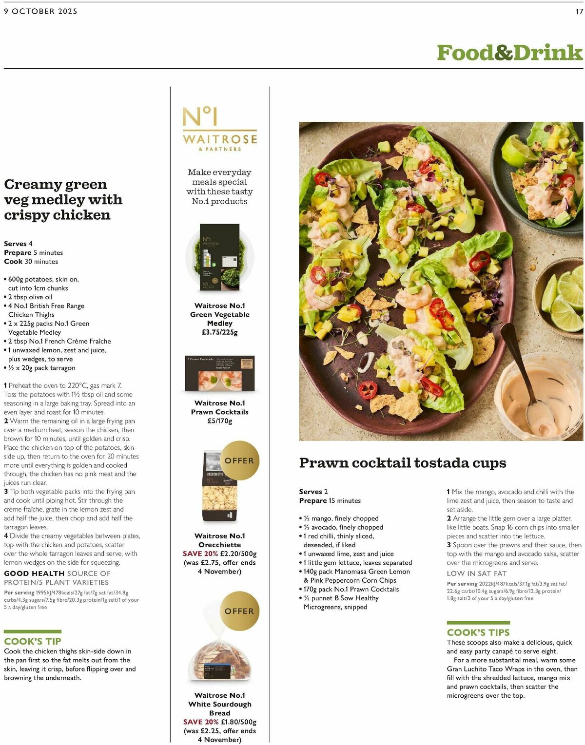 Waitrose Offers from 9 October