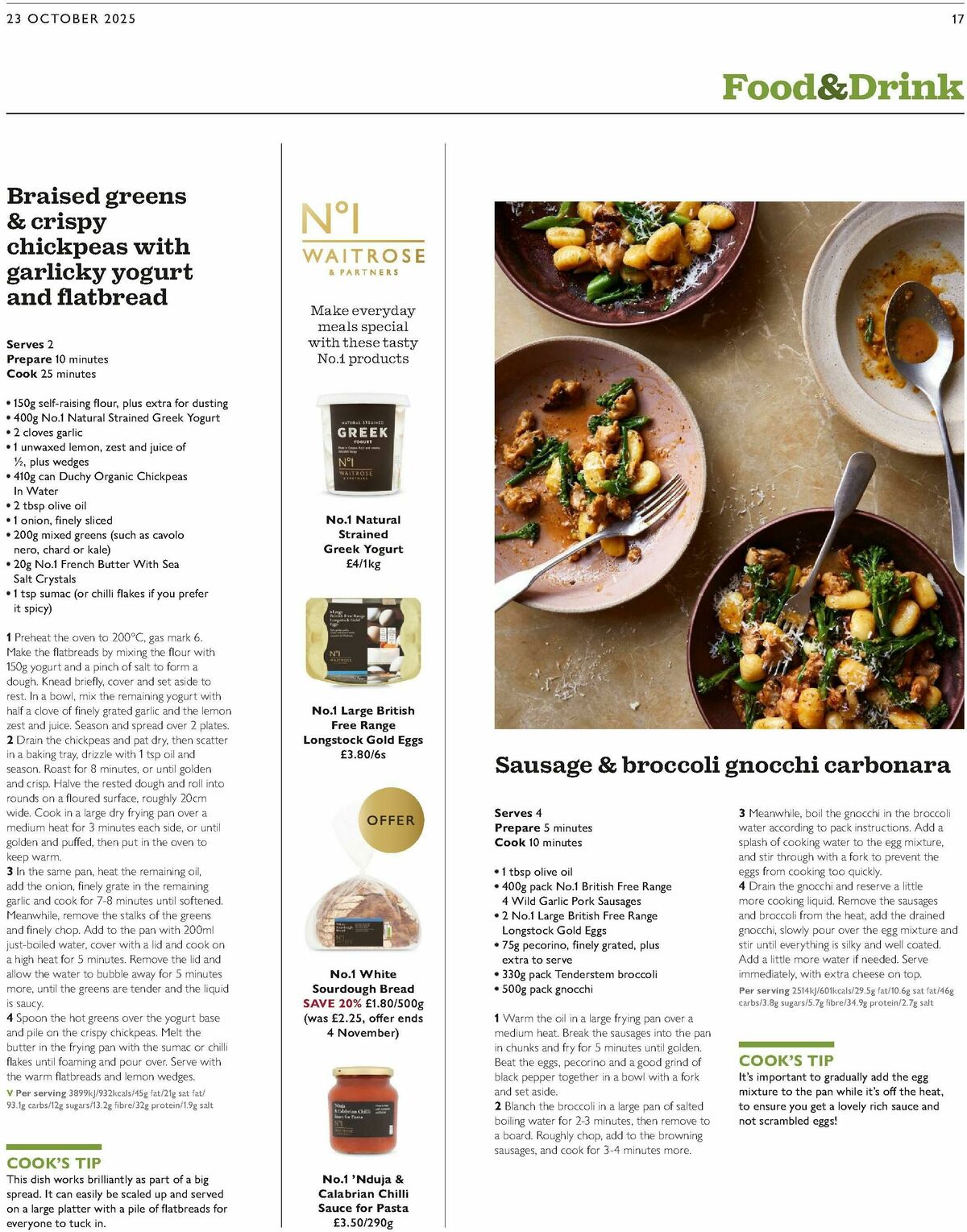 Waitrose Offers from 23 October