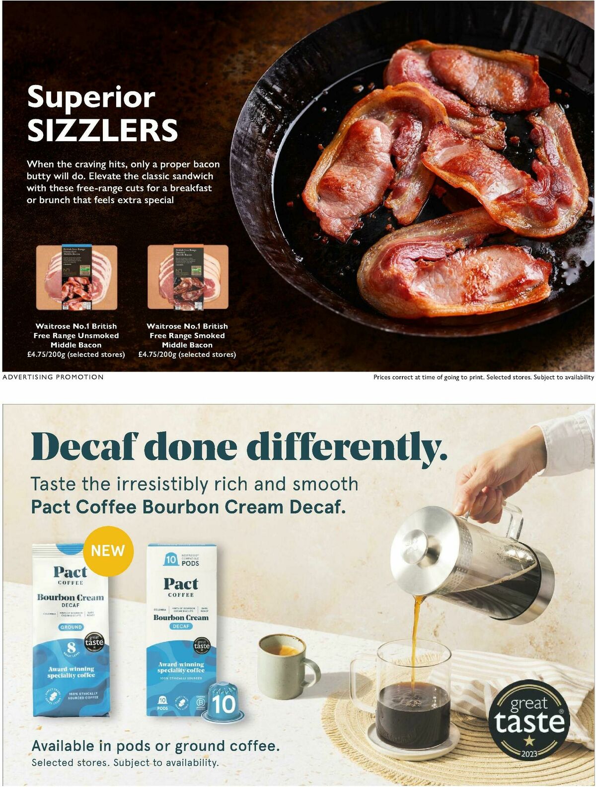 Waitrose Offers from 23 October