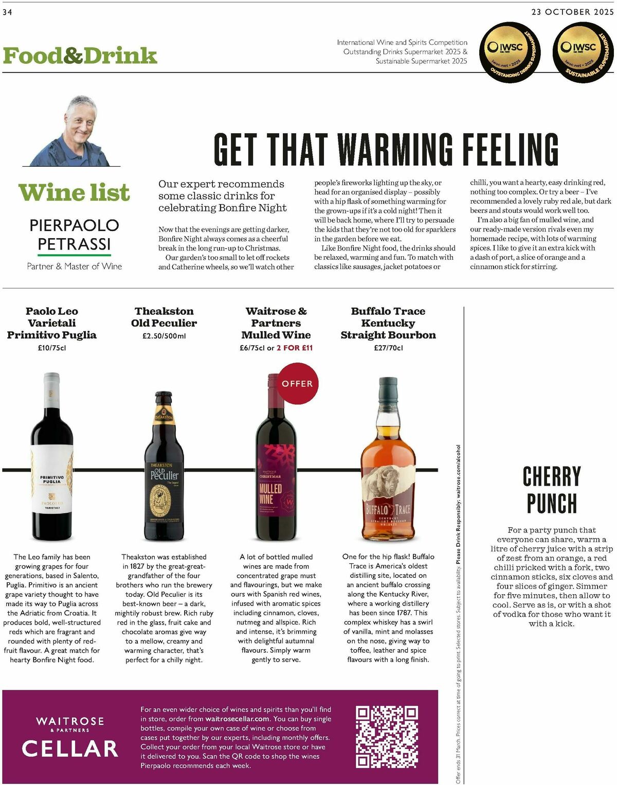 Waitrose Offers from 23 October