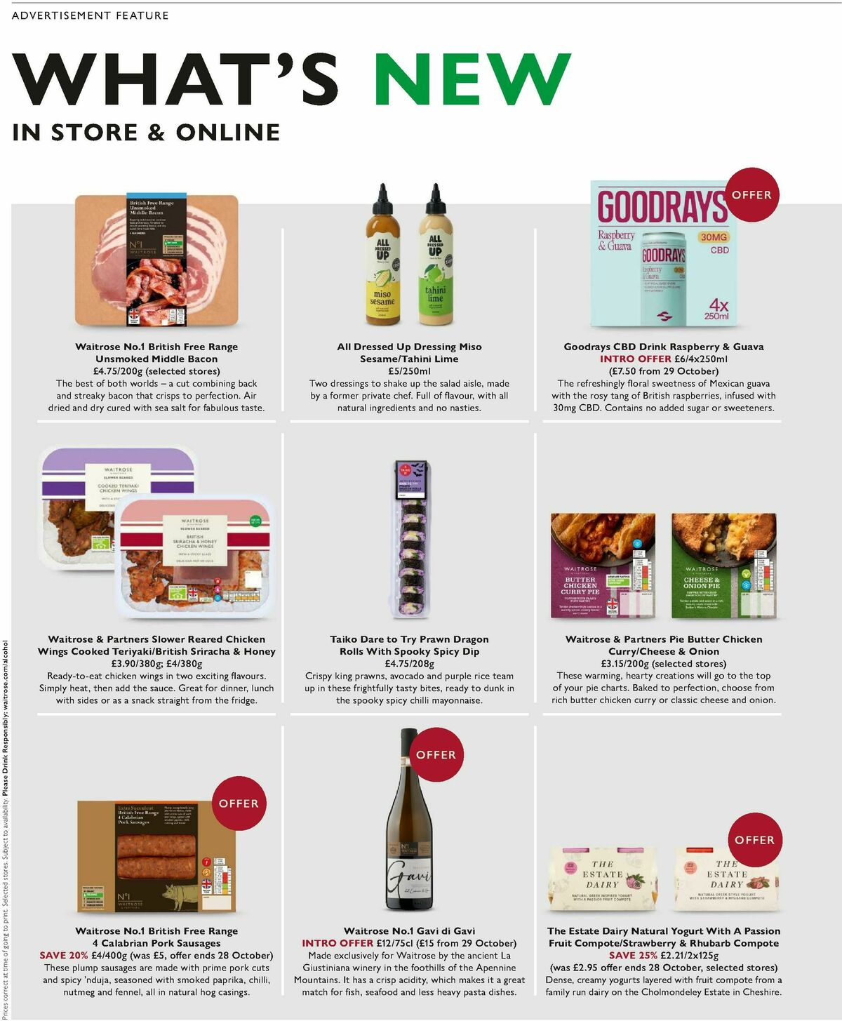 Waitrose Offers from 23 October