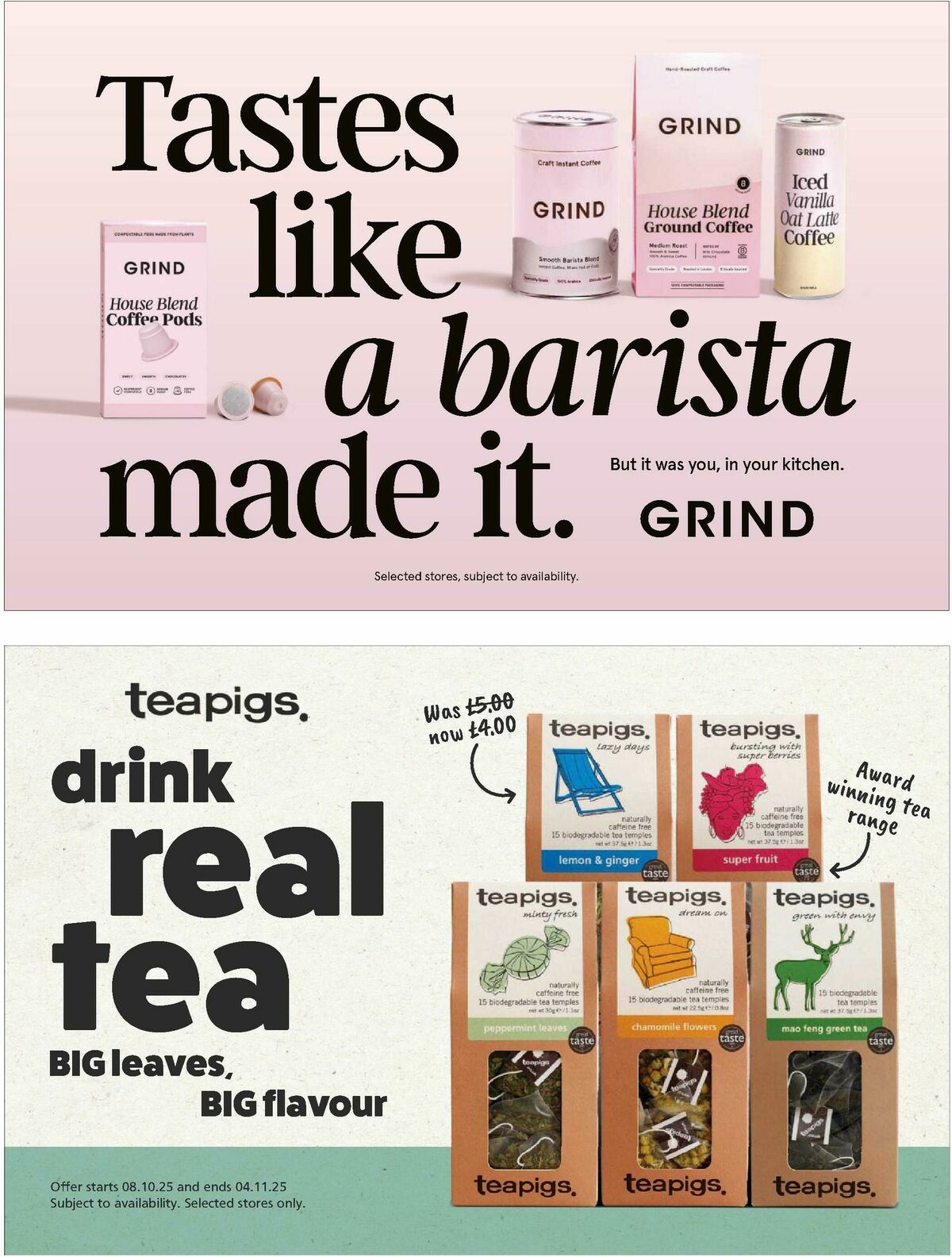 Waitrose Offers from 23 October