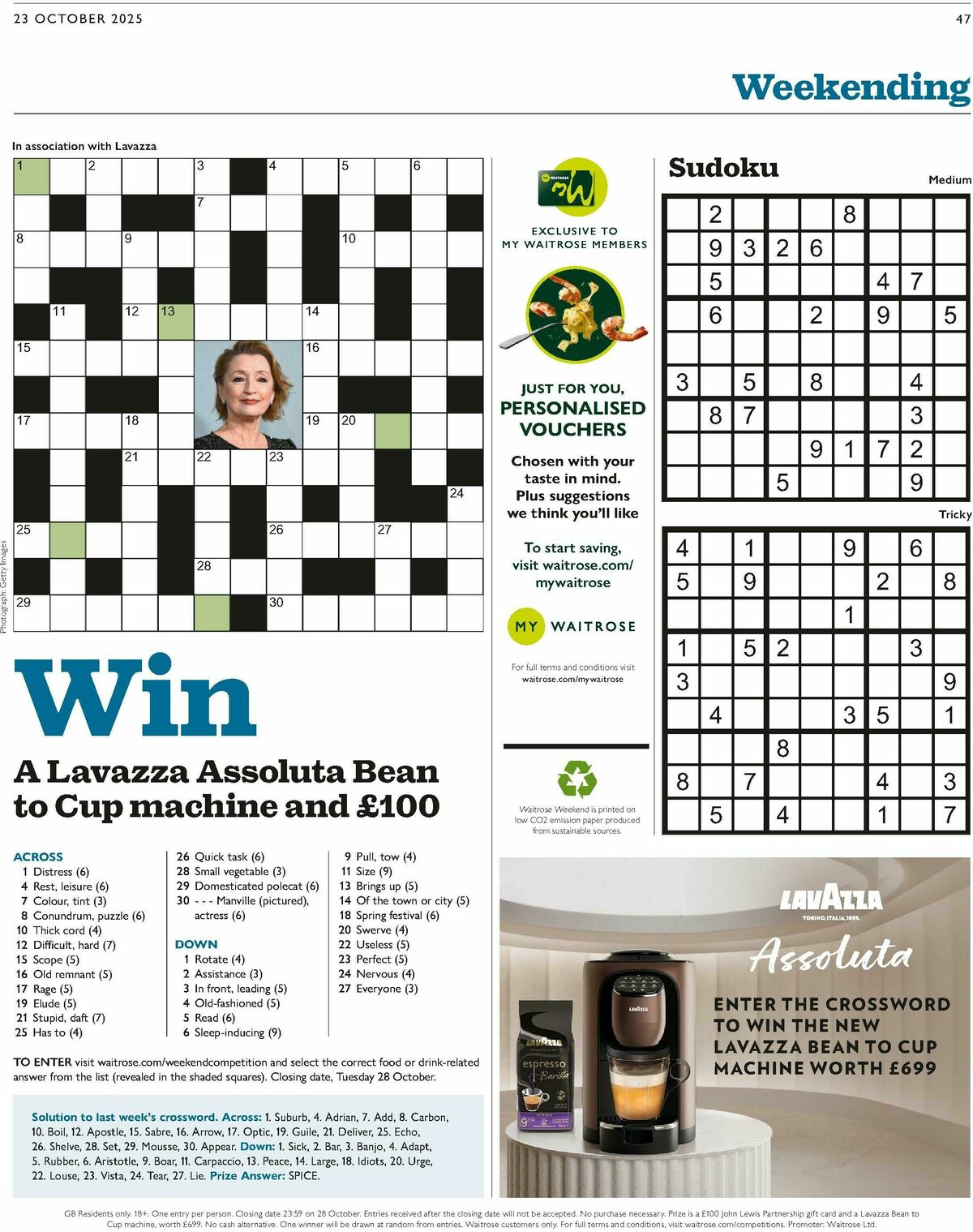 Waitrose Offers from 23 October