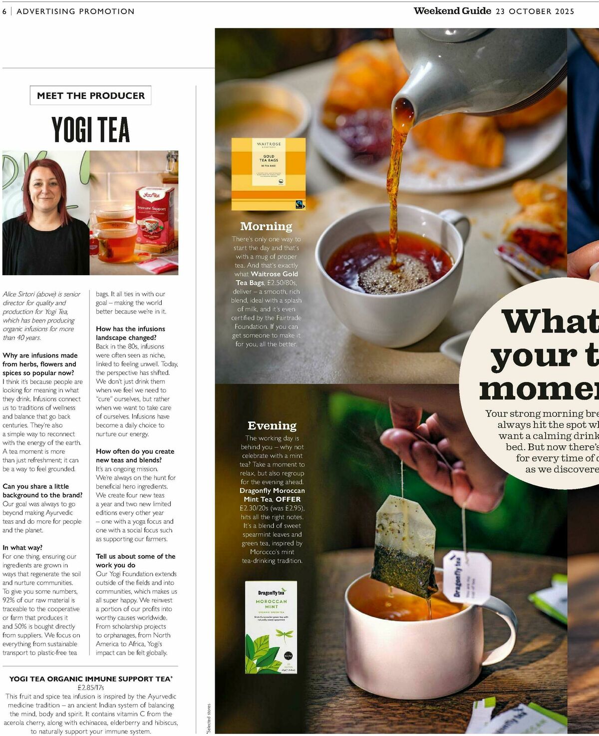 Waitrose Offers from 23 October