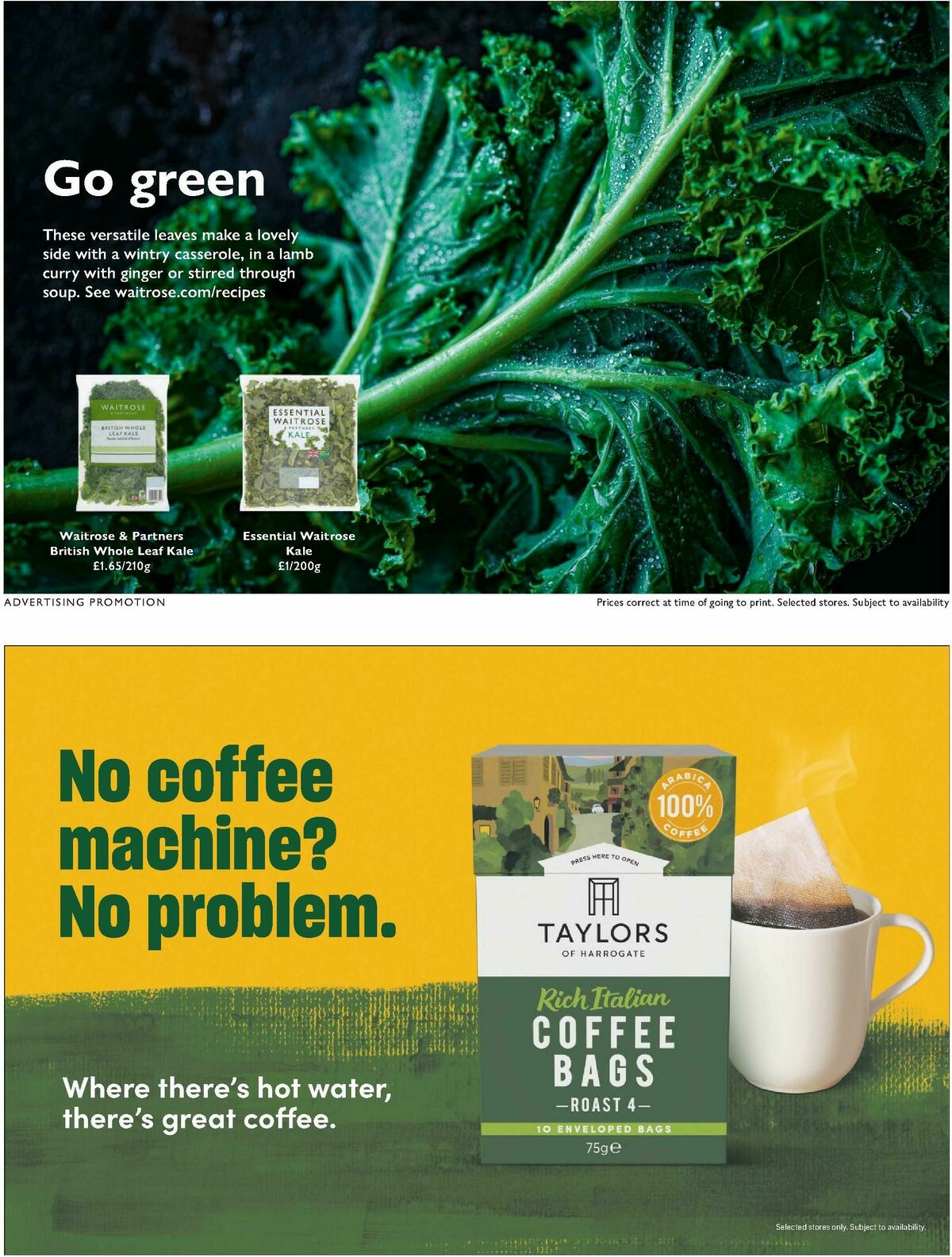 Waitrose Offers from 23 October