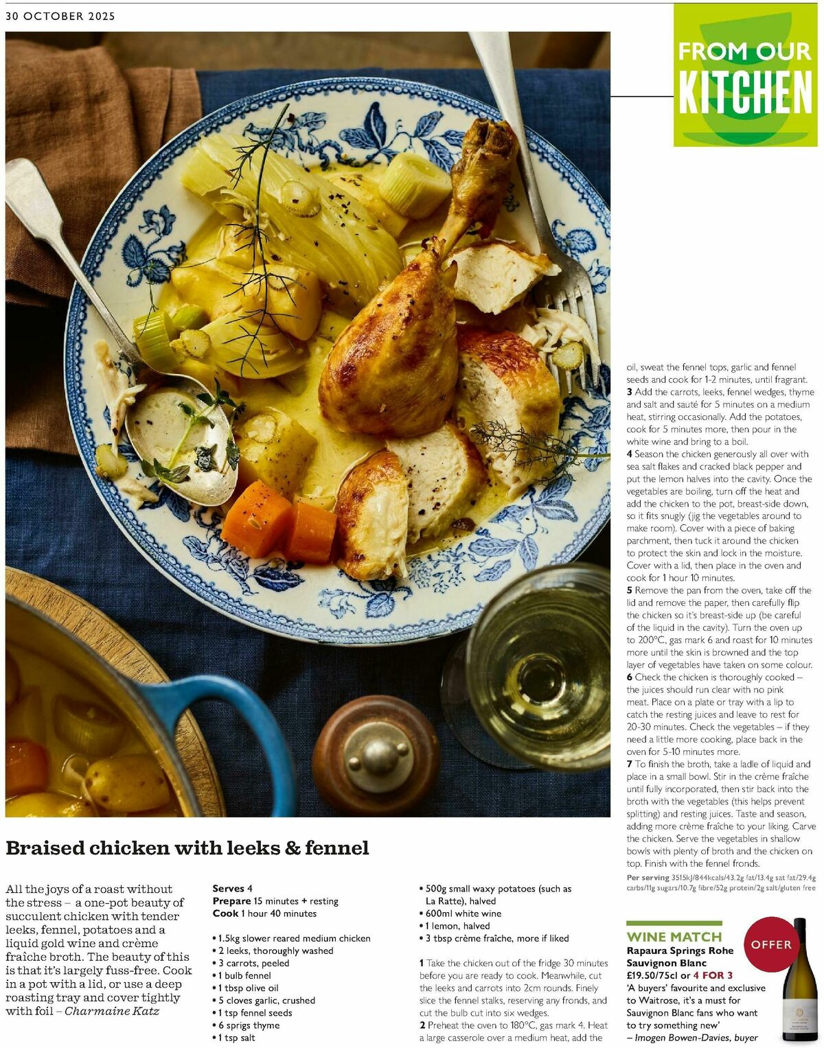 Waitrose Offers from 30 October