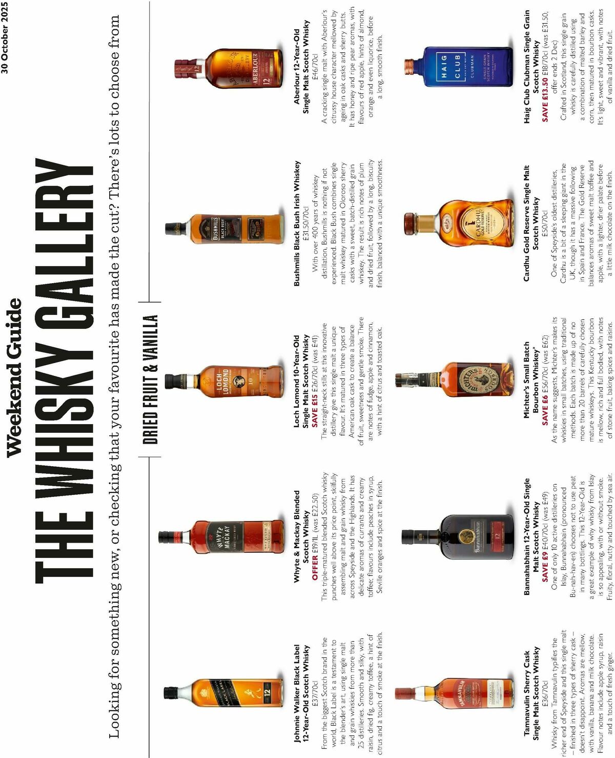 Waitrose Offers from 30 October