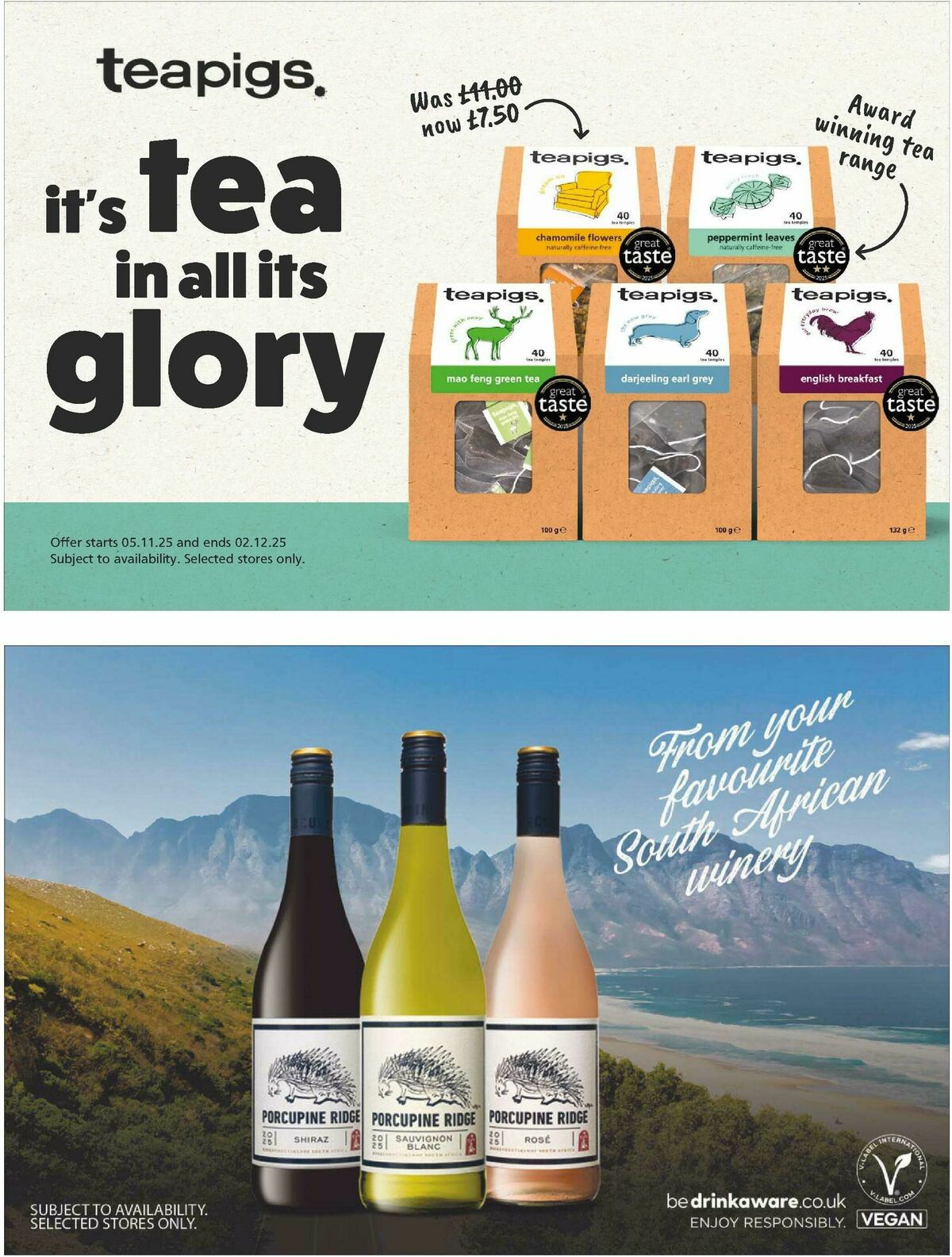 Waitrose Offers from 6 November