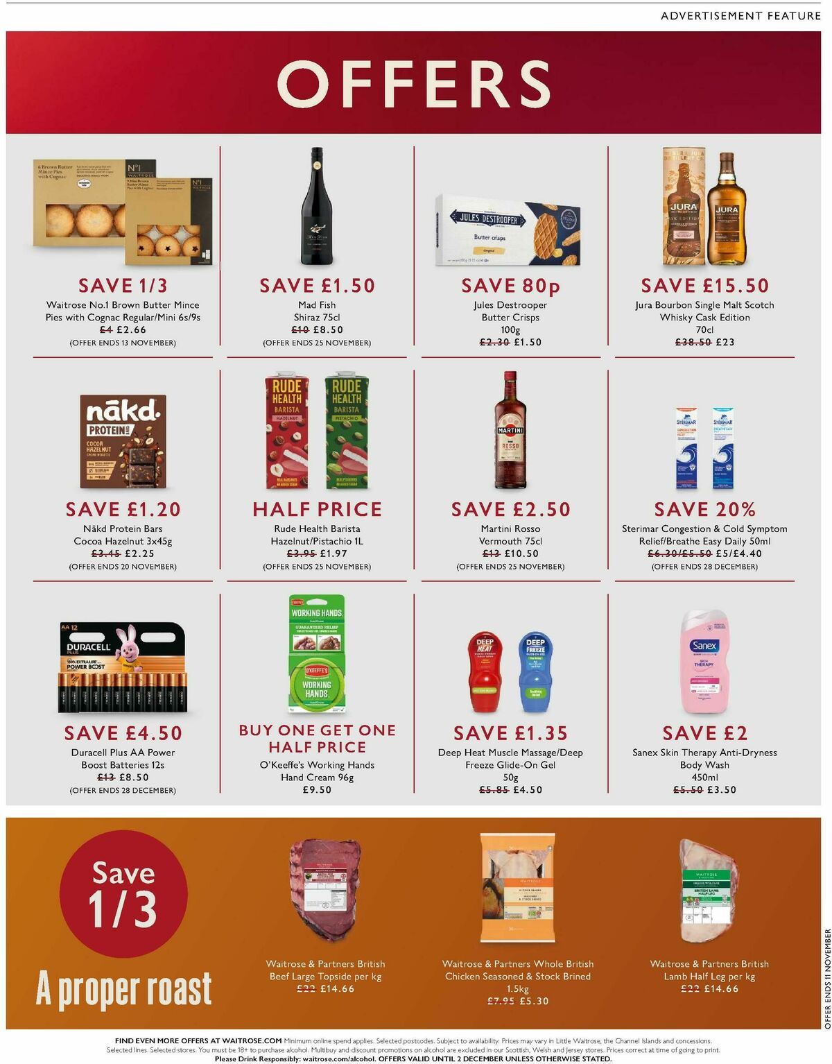 Waitrose Offers from 6 November