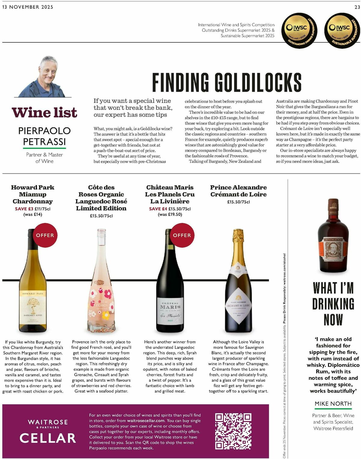 Waitrose Offers from 13 November