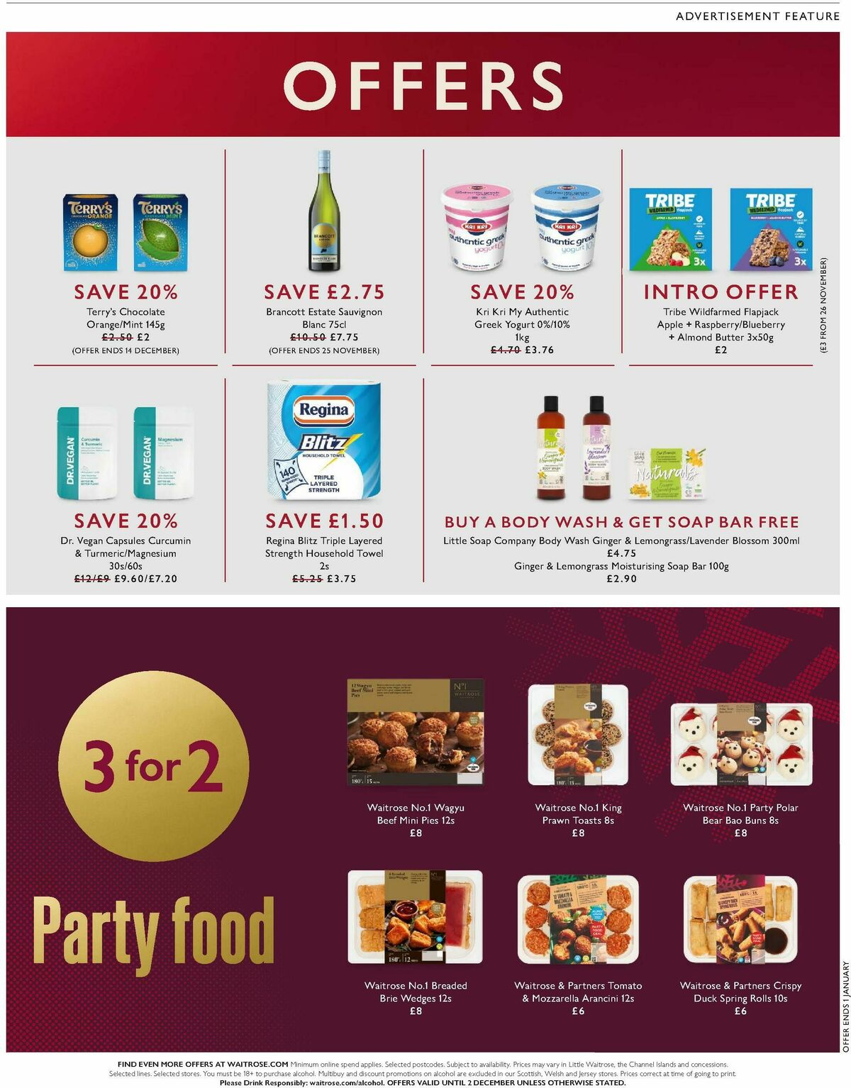 Waitrose Offers from 13 November