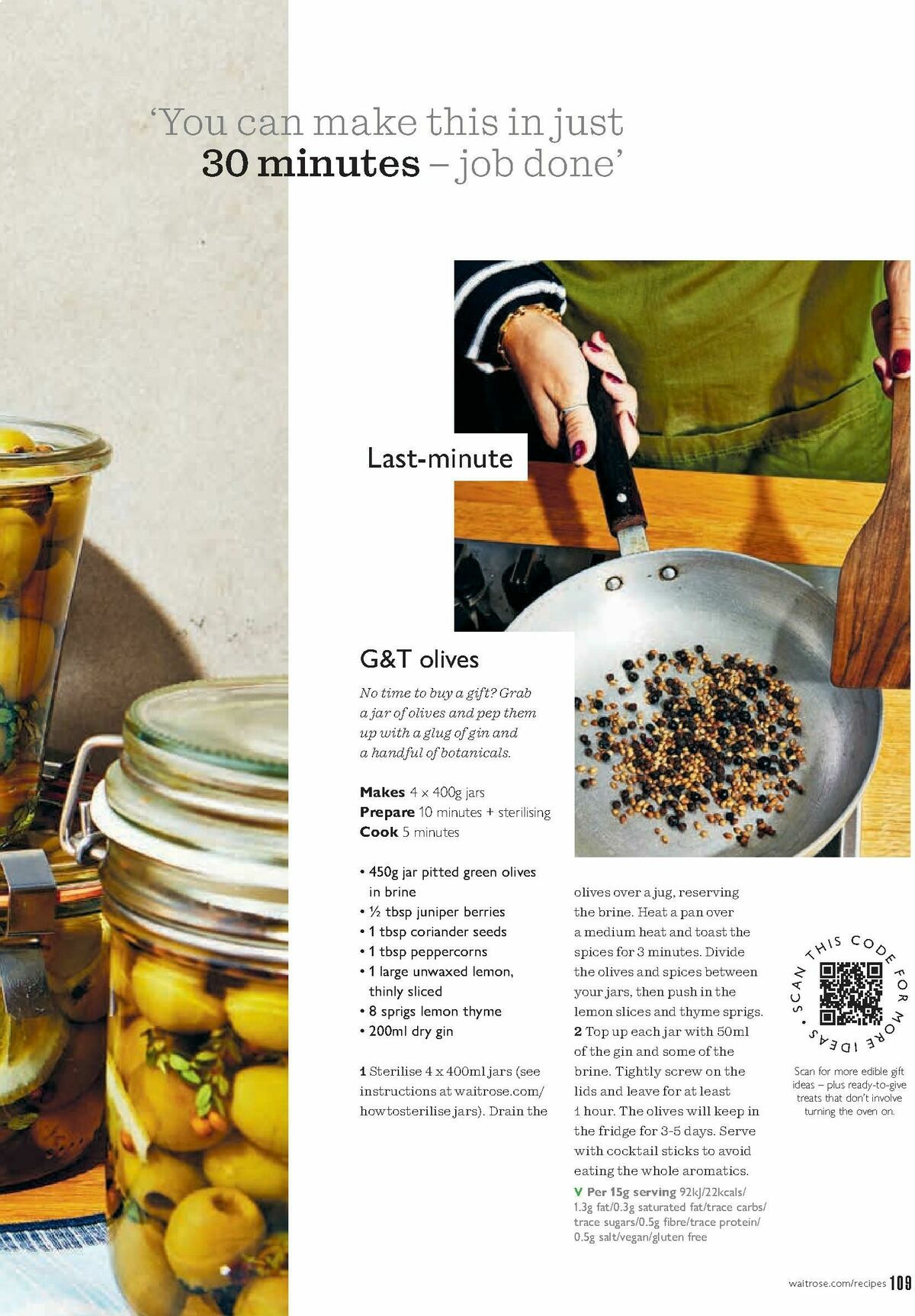 Waitrose Food Magazine November Offers from 1 November