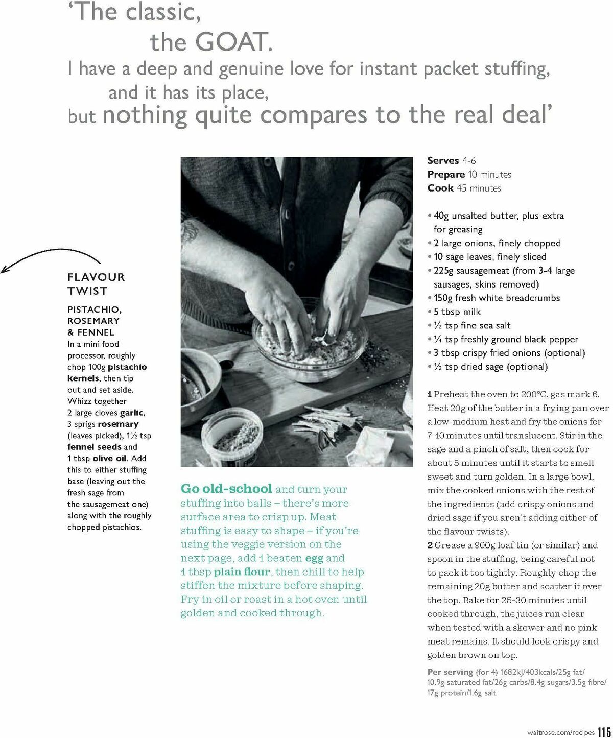 Waitrose Food Magazine November Offers from 1 November