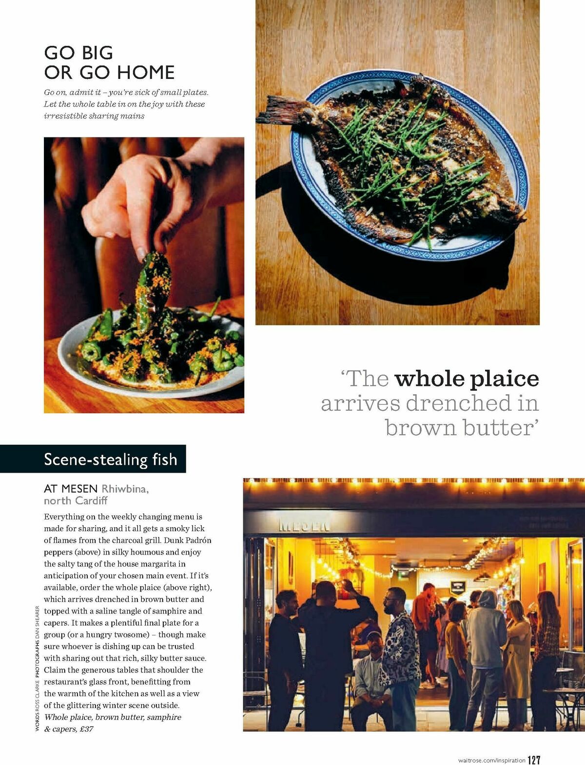 Waitrose Food Magazine November Offers from 1 November