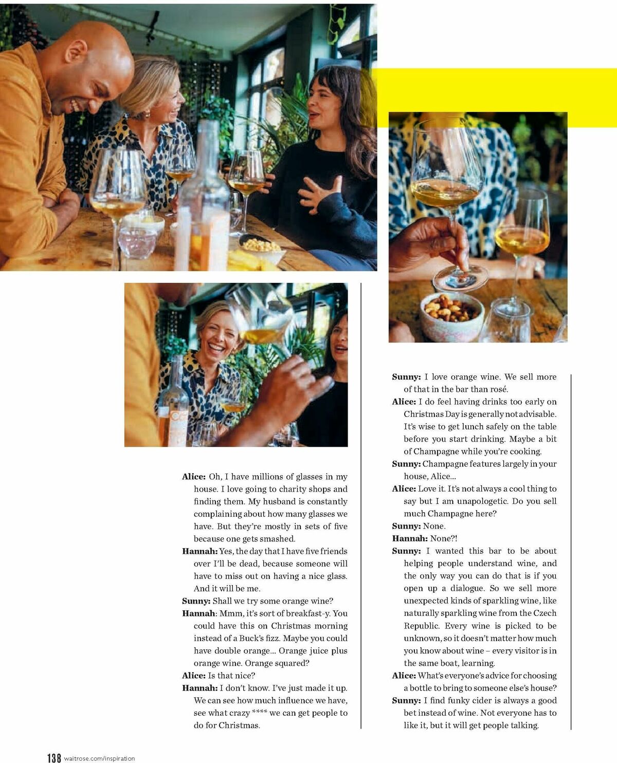 Waitrose Food Magazine November Offers from 1 November