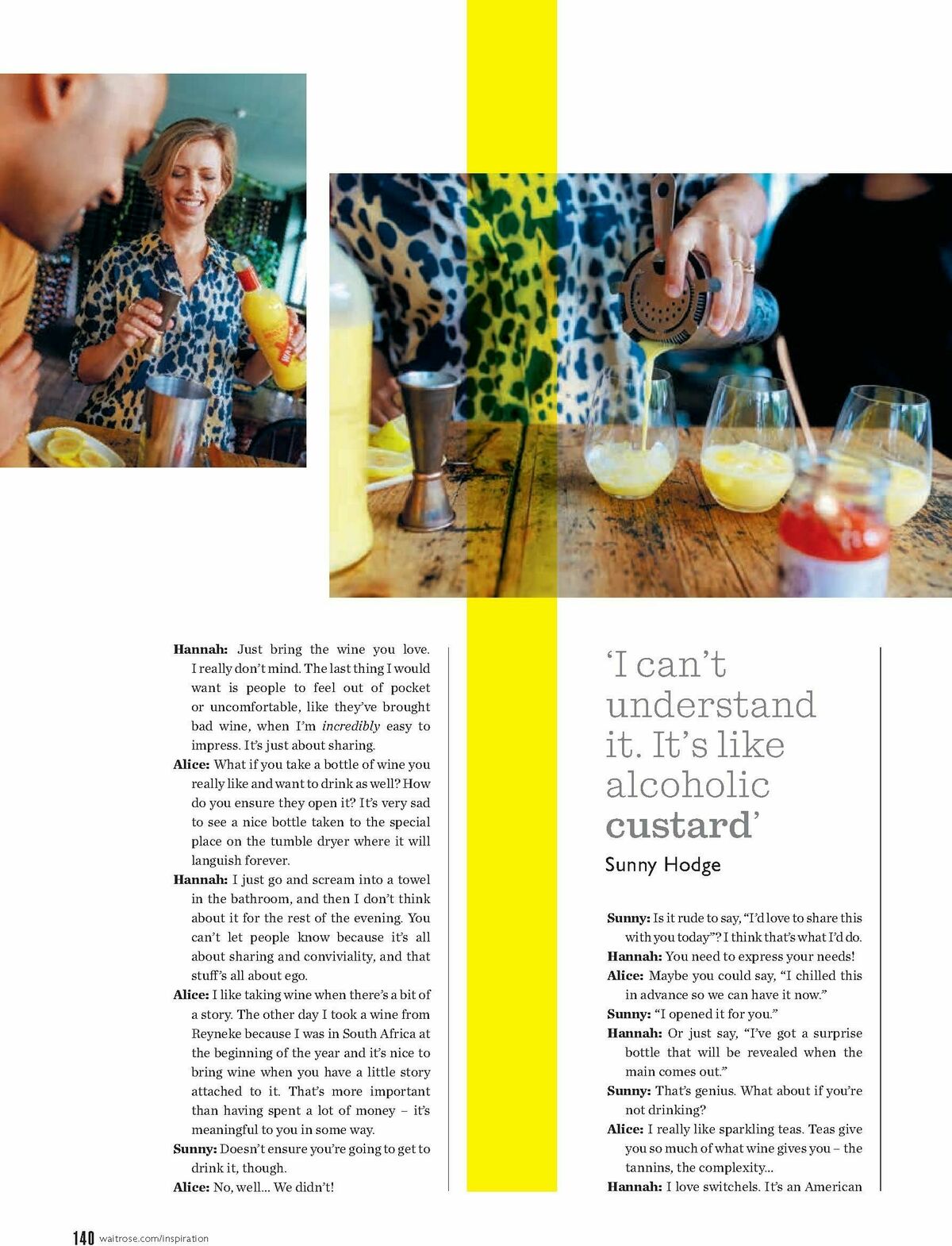 Waitrose Food Magazine November Offers from 1 November