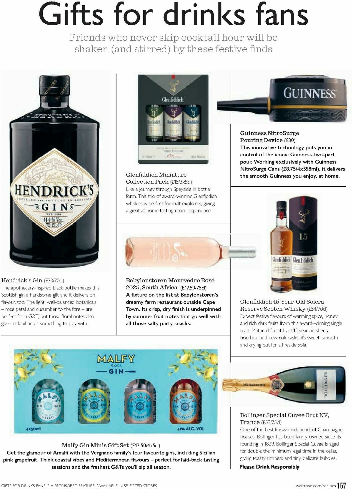 Waitrose Food Magazine November Offers from 1 November