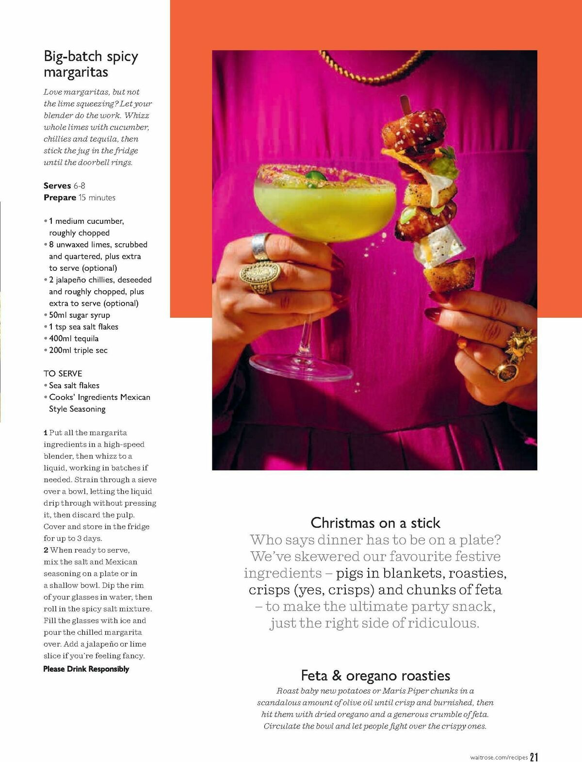 Waitrose Food Magazine November Offers from 1 November