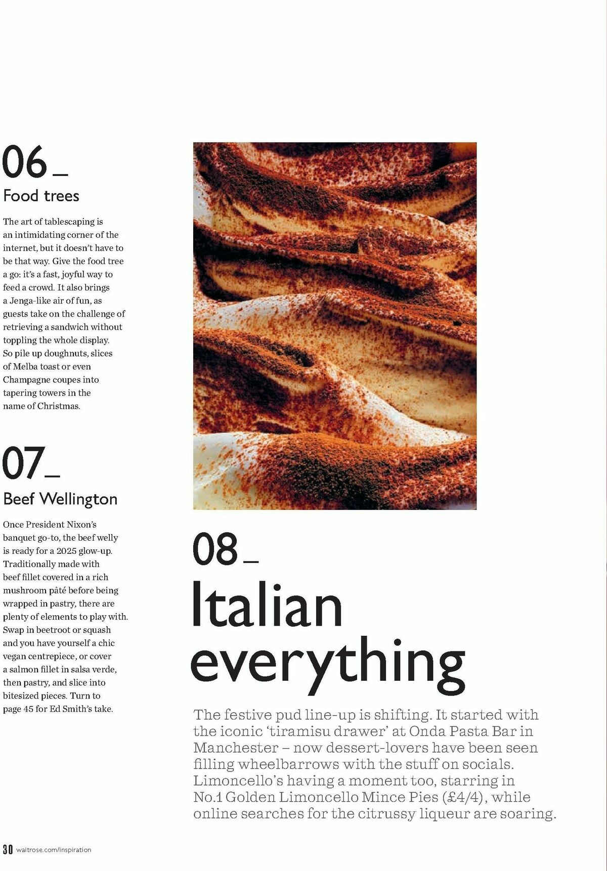 Waitrose Food Magazine November Offers from 1 November