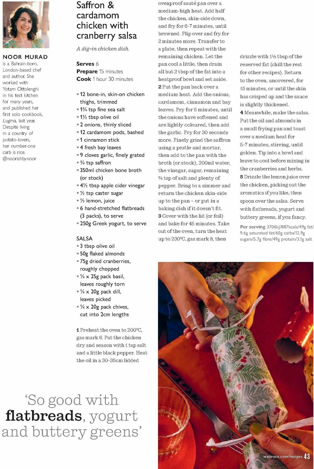 Waitrose Food Magazine November Offers from 1 November