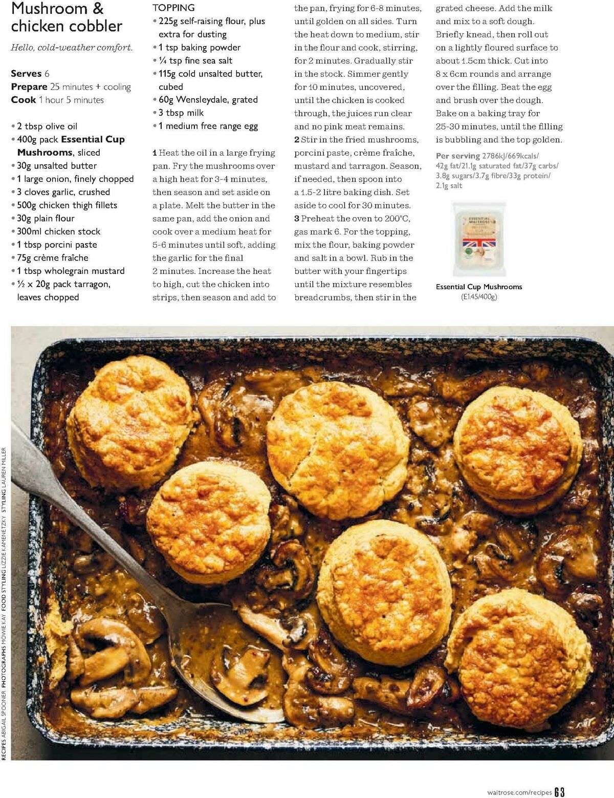 Waitrose Food Magazine November Offers from 1 November