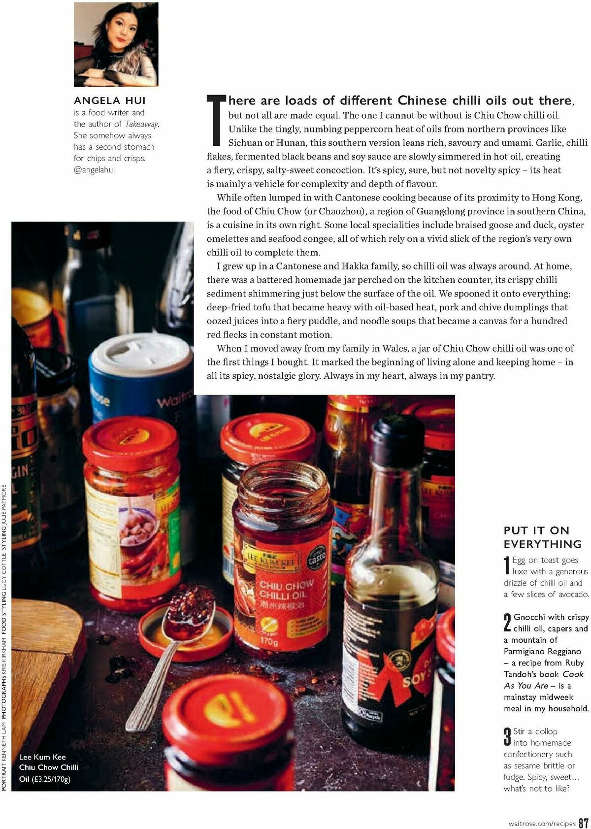 Waitrose Food Magazine November Offers from 1 November