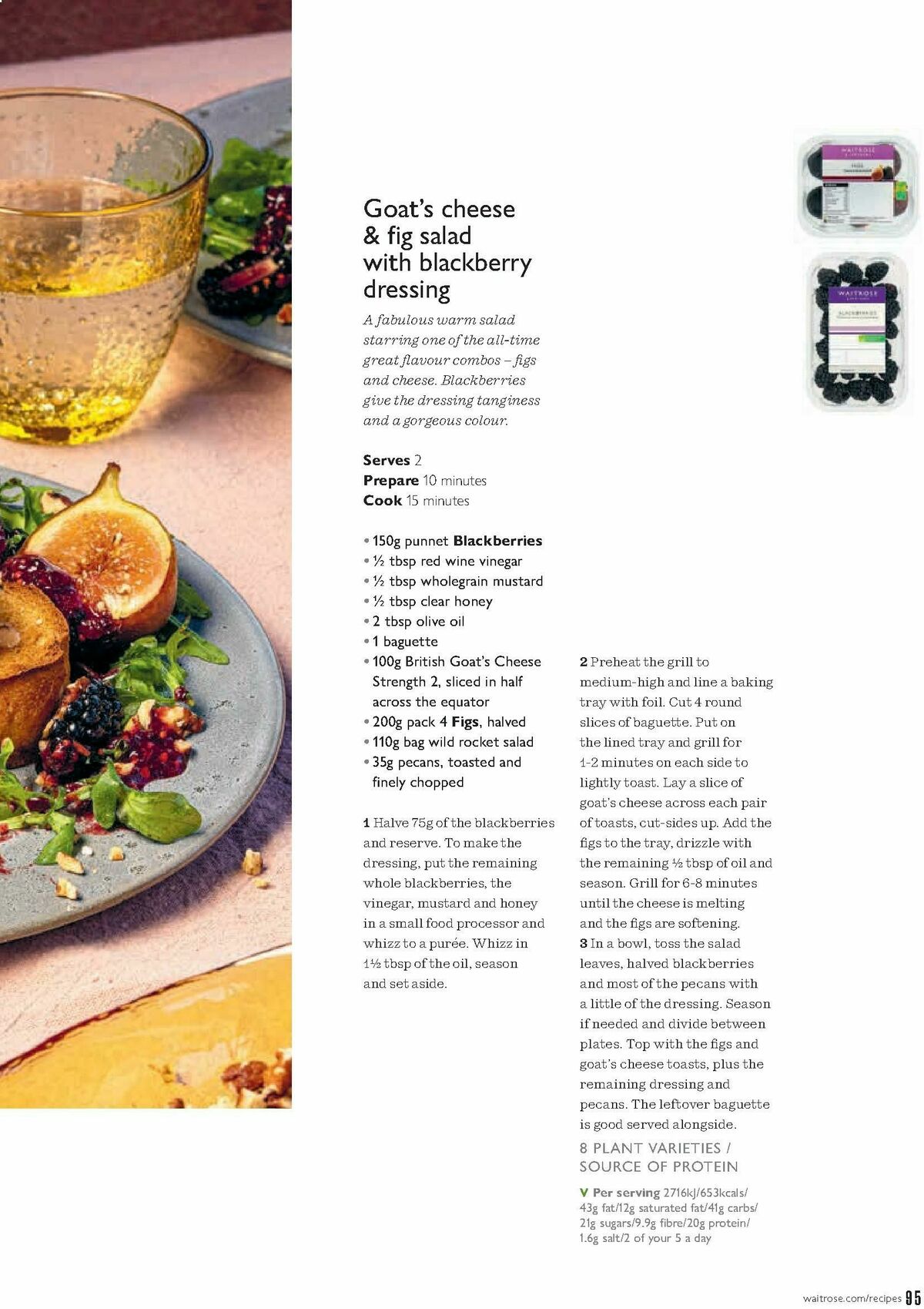 Waitrose Food Magazine November Offers from 1 November