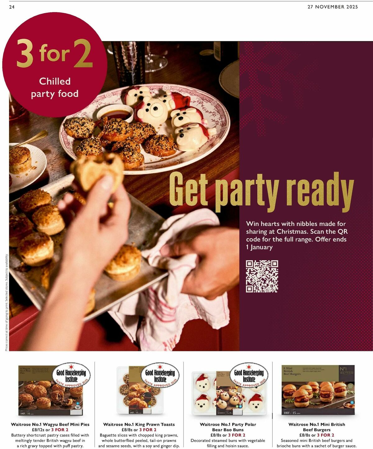Waitrose Offers from 27 November