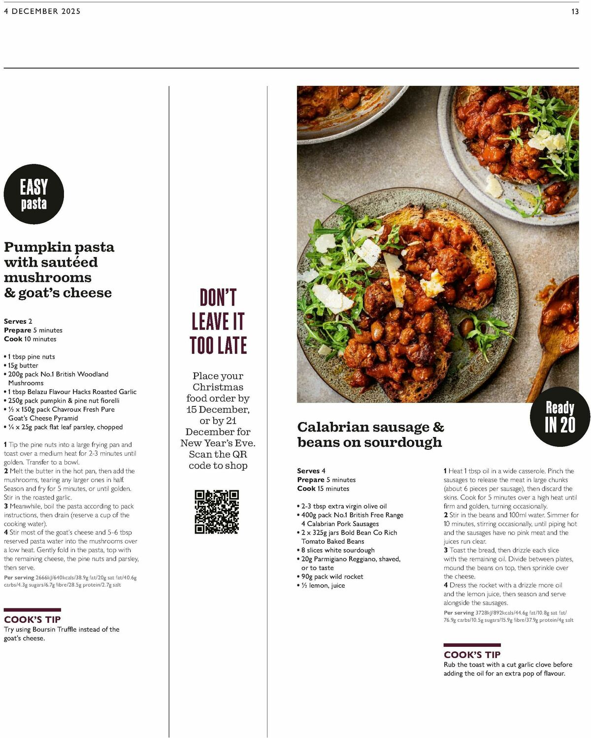 Waitrose Offers from 4 December