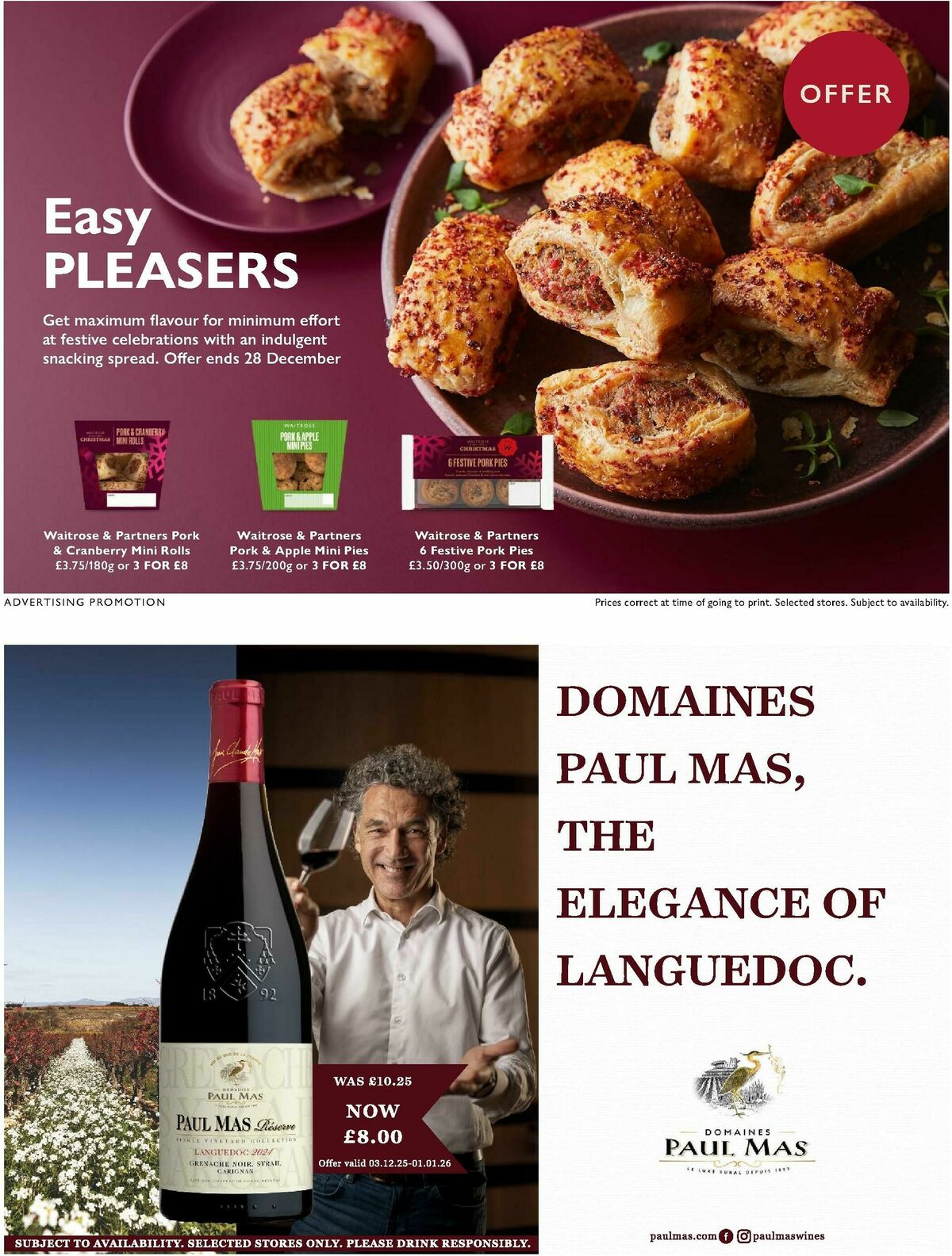 Waitrose Offers from 4 December