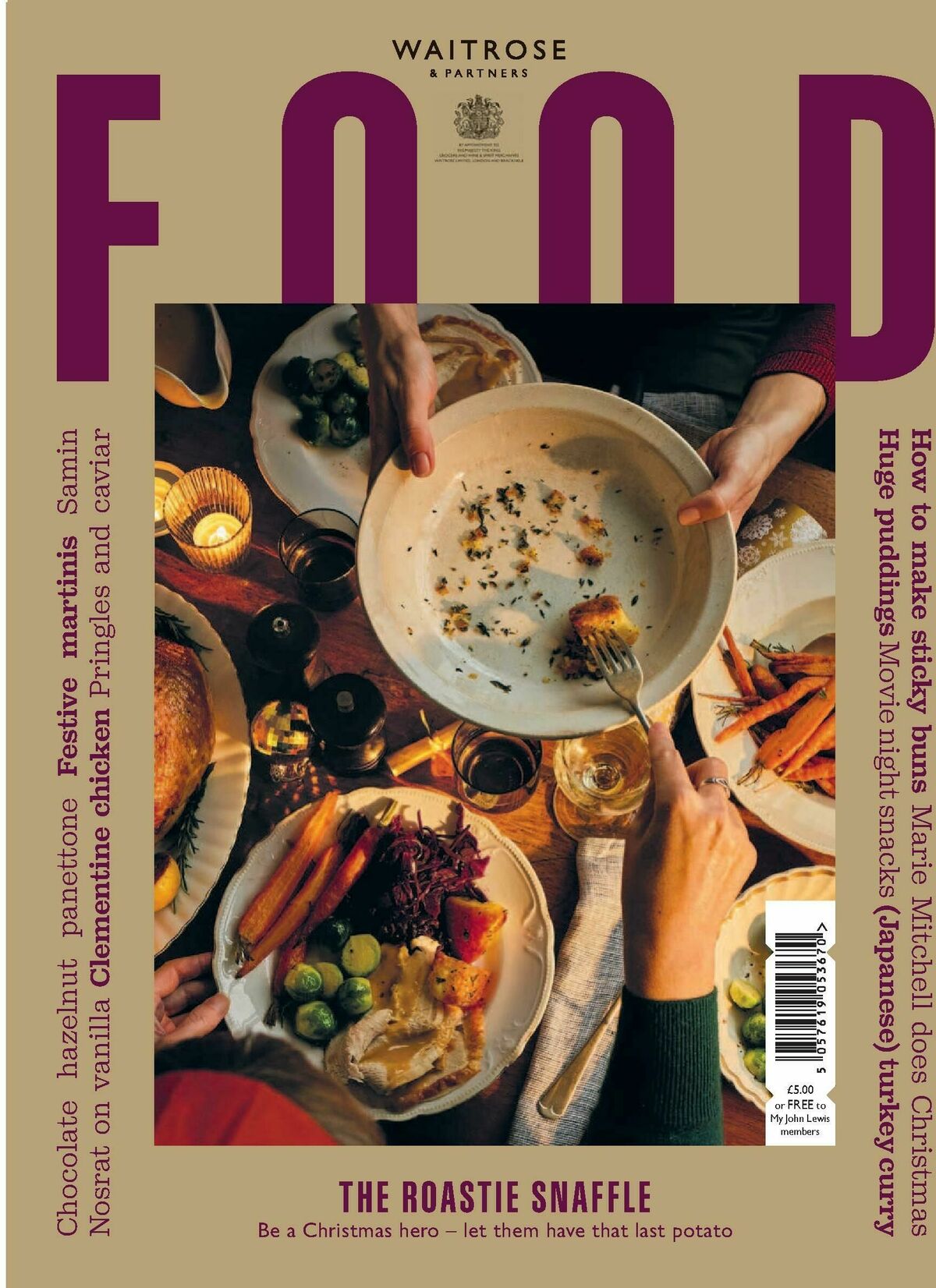 Waitrose Food Magazine December Offers from 1 December