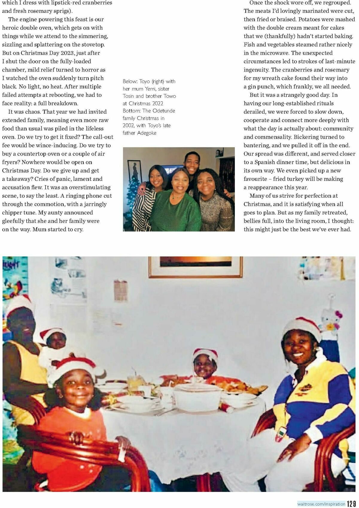 Waitrose Food Magazine December Offers from 1 December