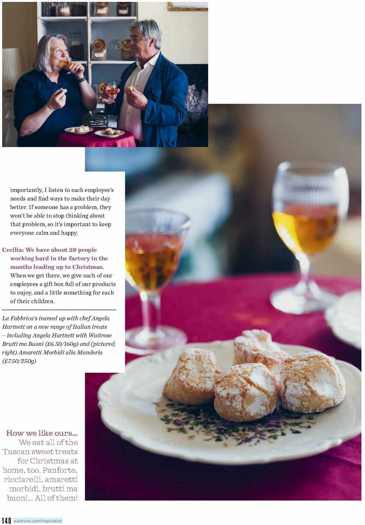 Waitrose Food Magazine December Offers from 1 December