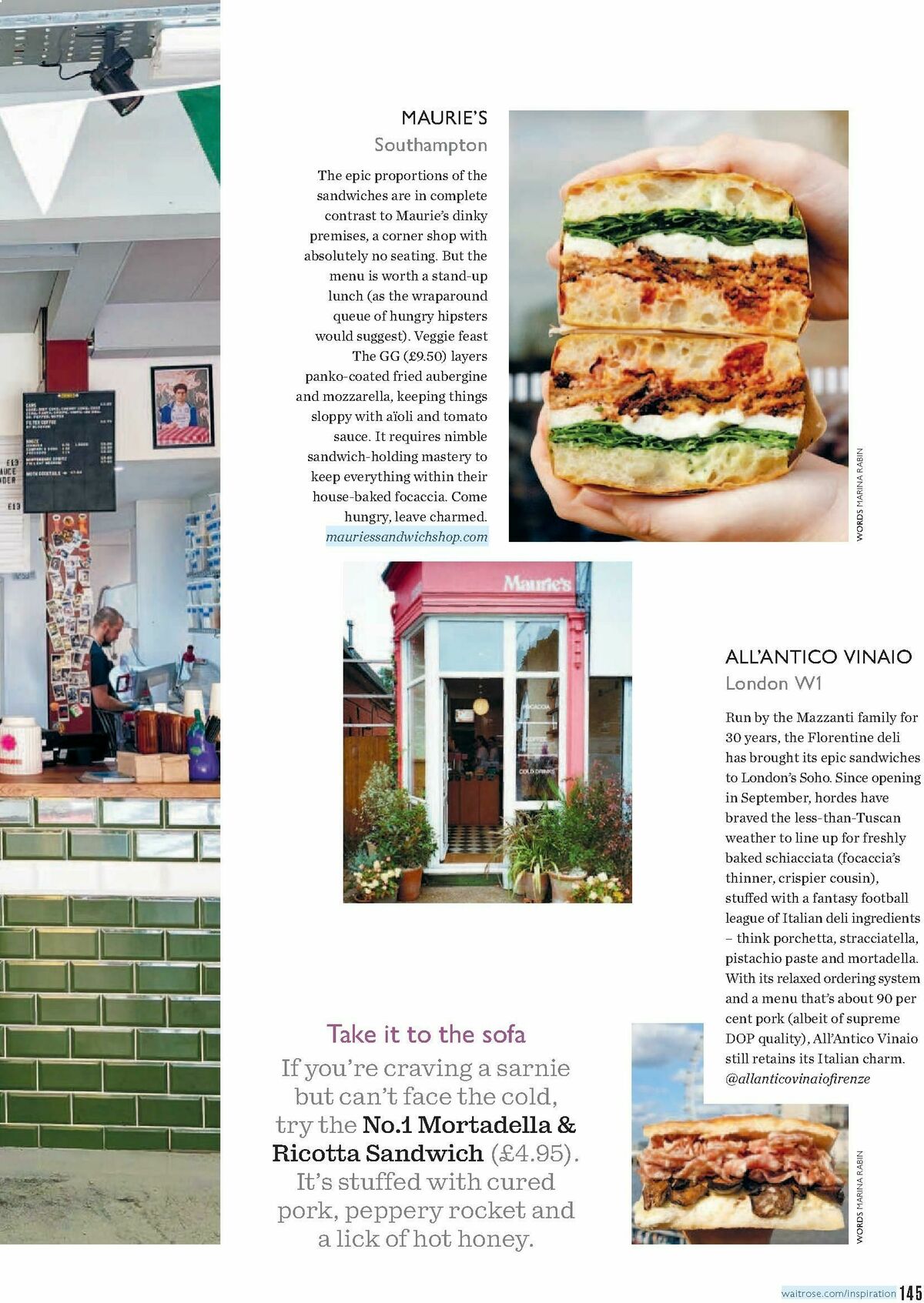 Waitrose Food Magazine December Offers from 1 December