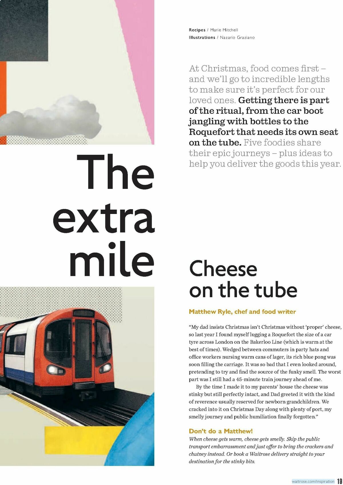 Waitrose Food Magazine December Offers from 1 December