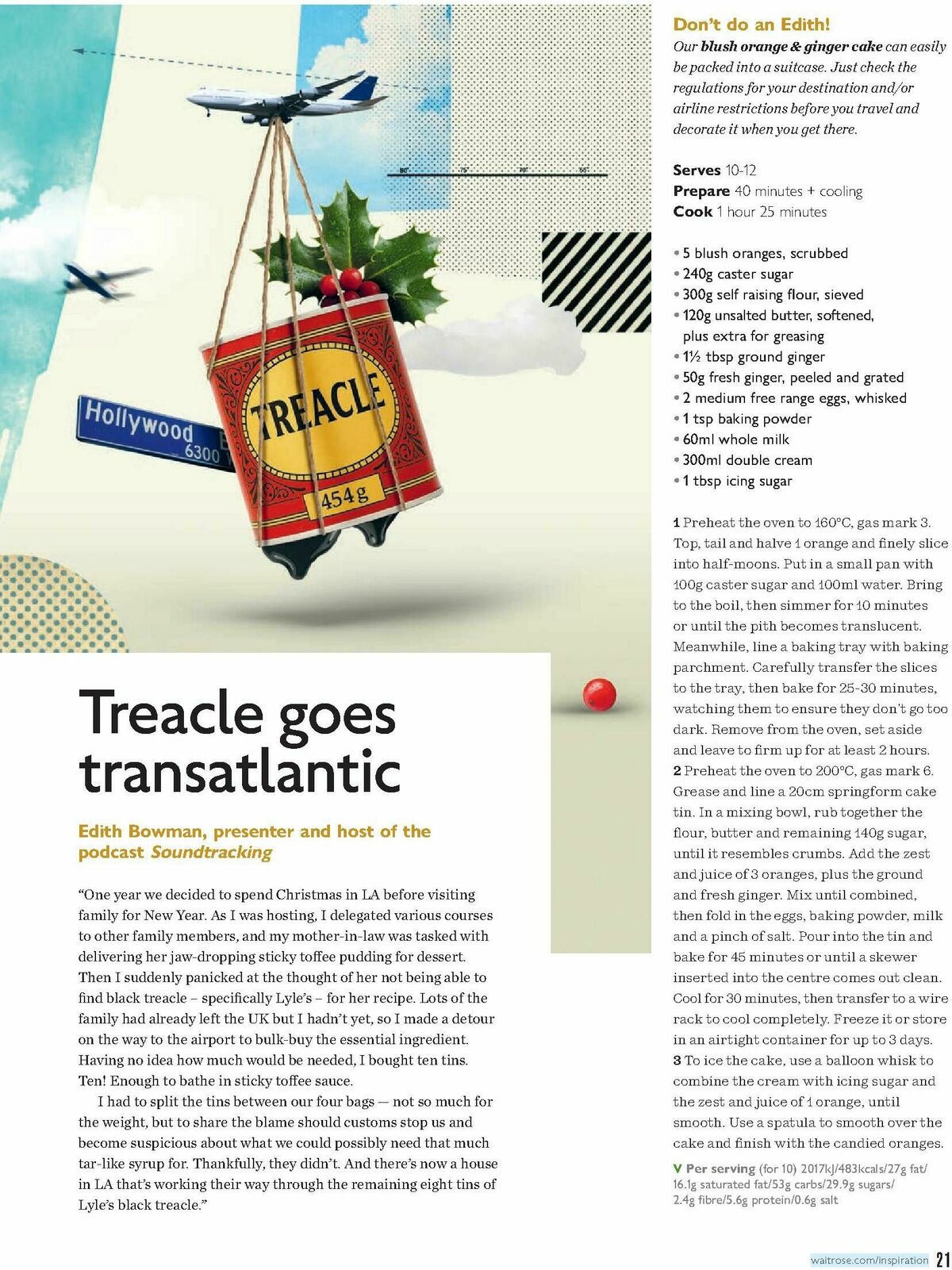 Waitrose Food Magazine December Offers from 1 December