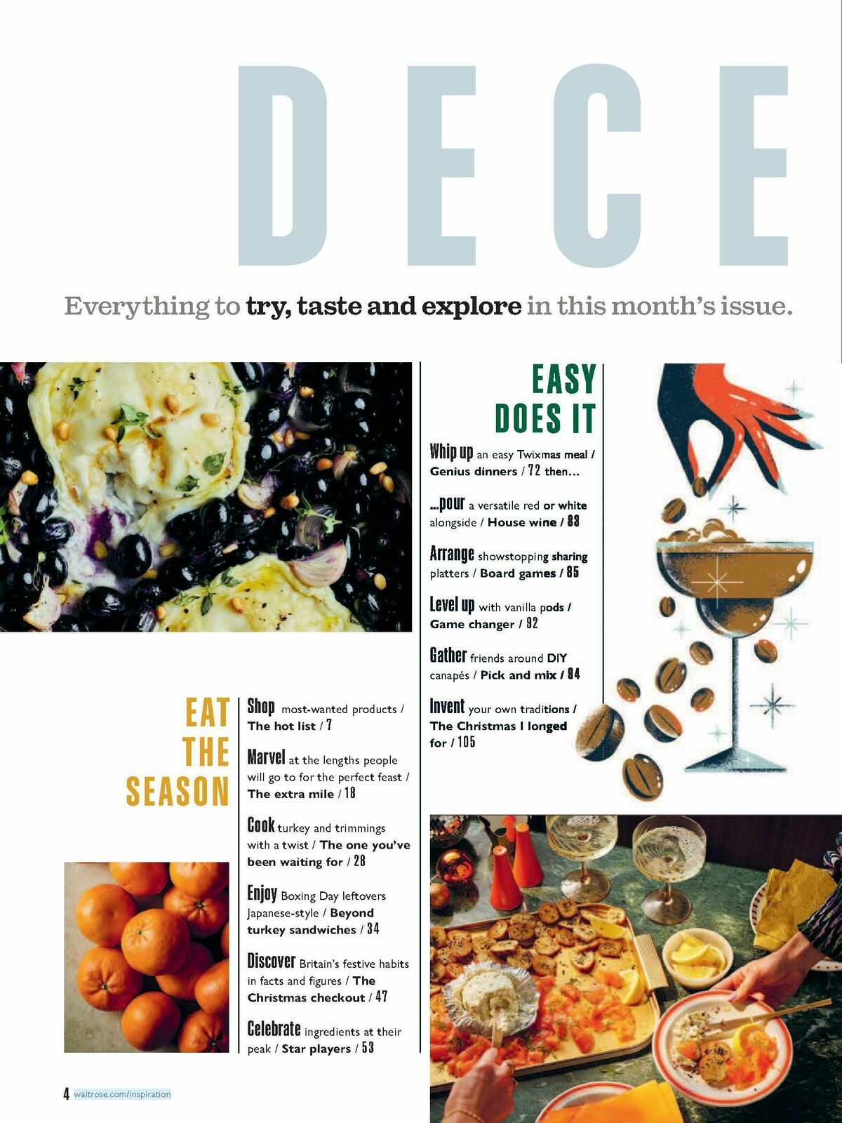 Waitrose Food Magazine December Offers from 1 December