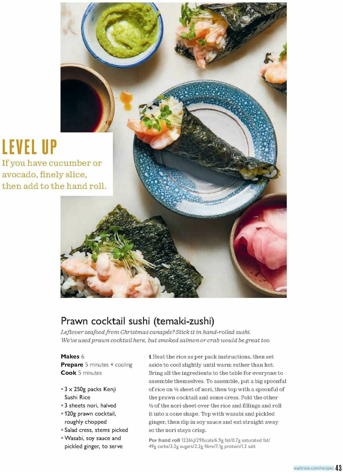 Waitrose Food Magazine December Offers from 1 December