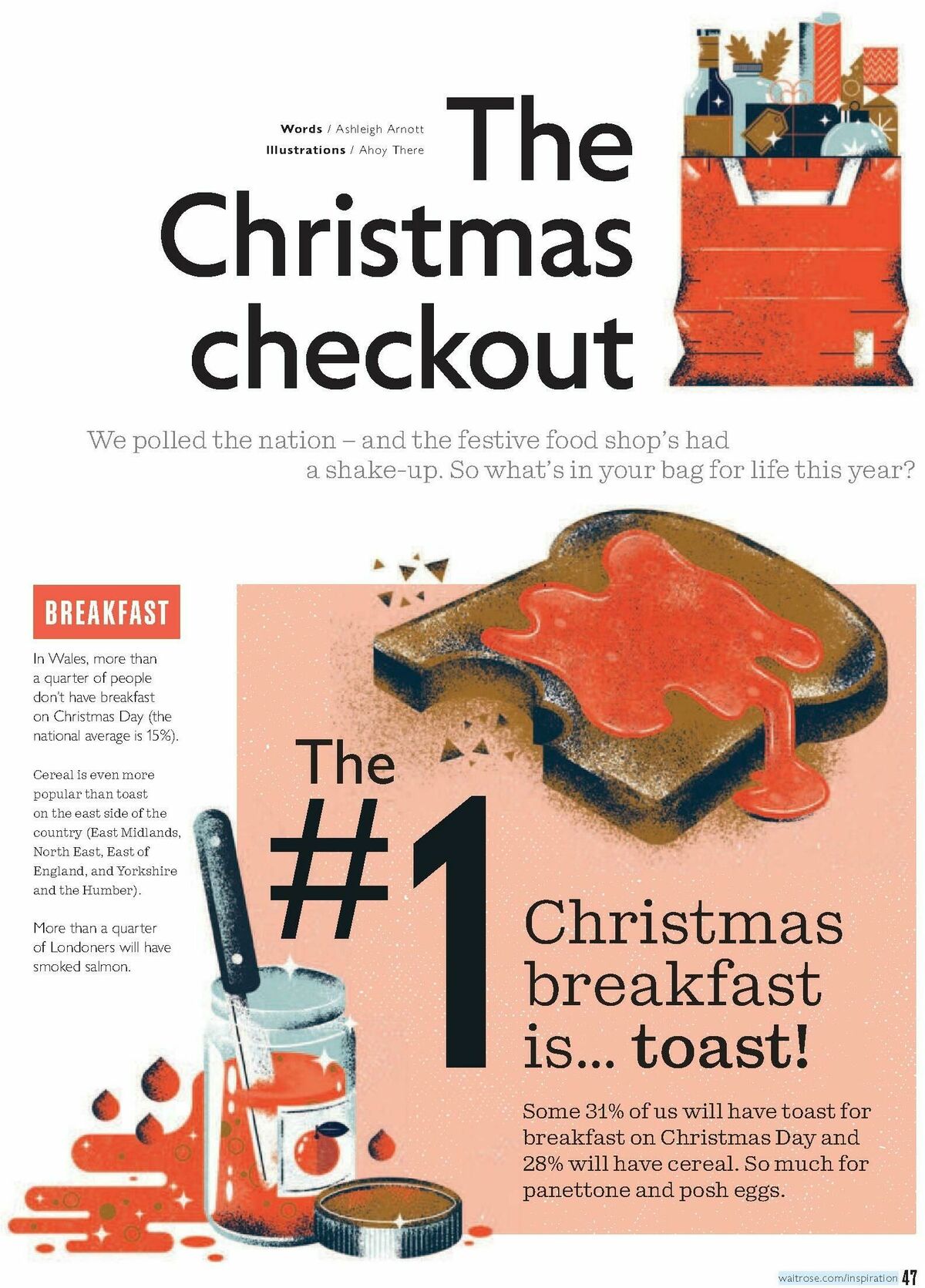 Waitrose Food Magazine December Offers from 1 December