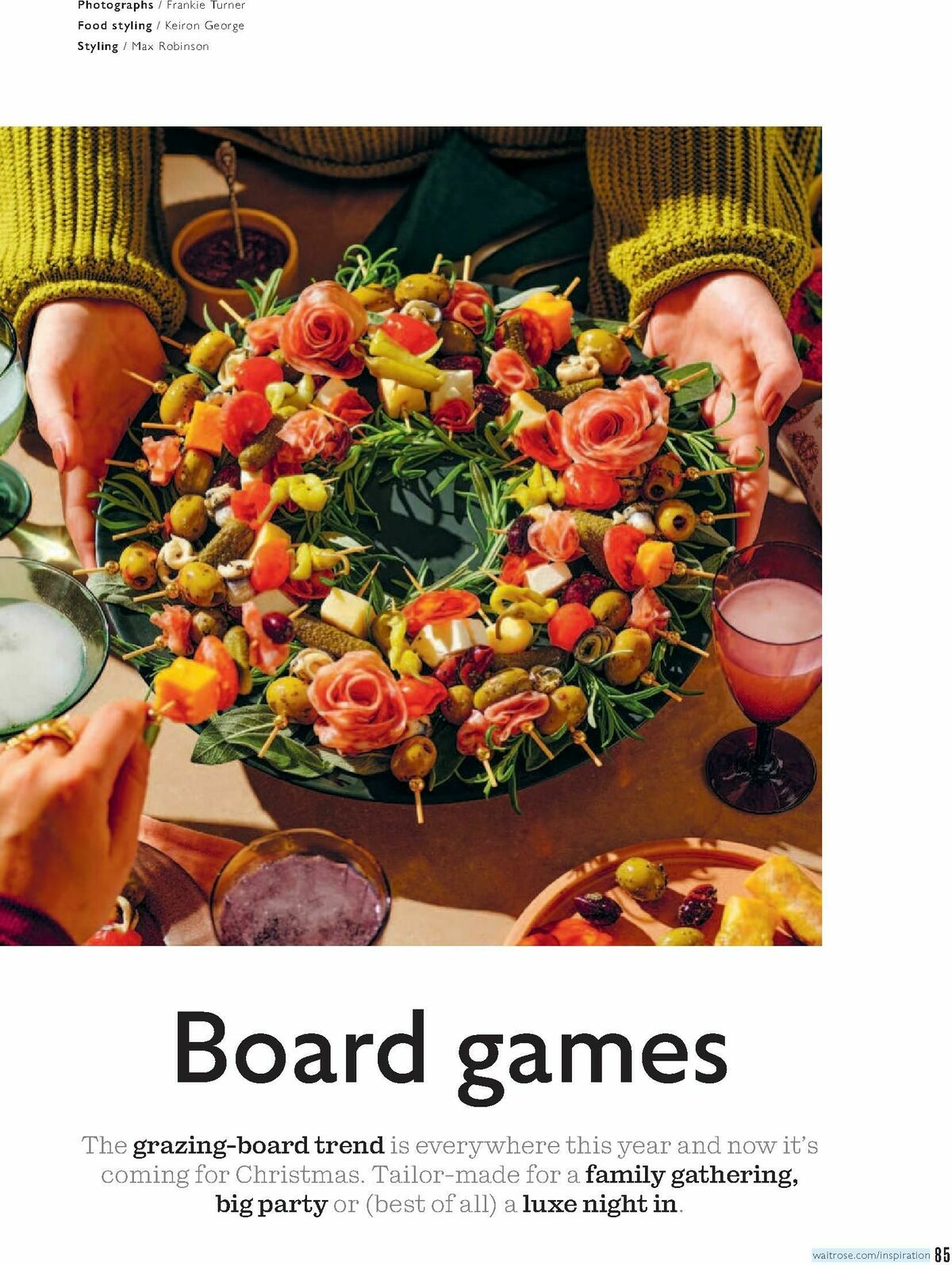 Waitrose Food Magazine December Offers from 1 December